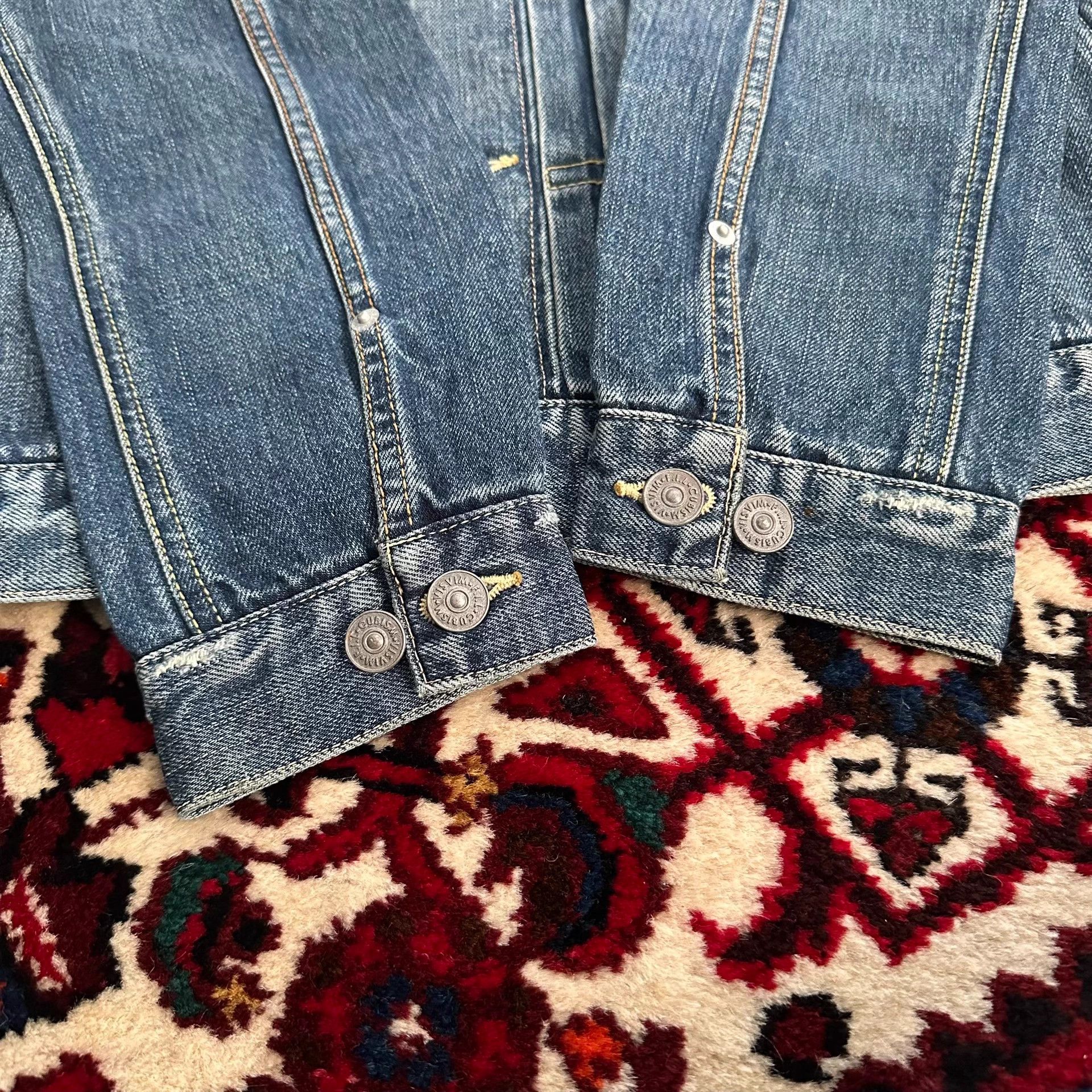 Visvim visvim 11aw 101 yellow ochre denim jacket 1 Size US S / EU 44-46 / 1 - 8 Thumbnail