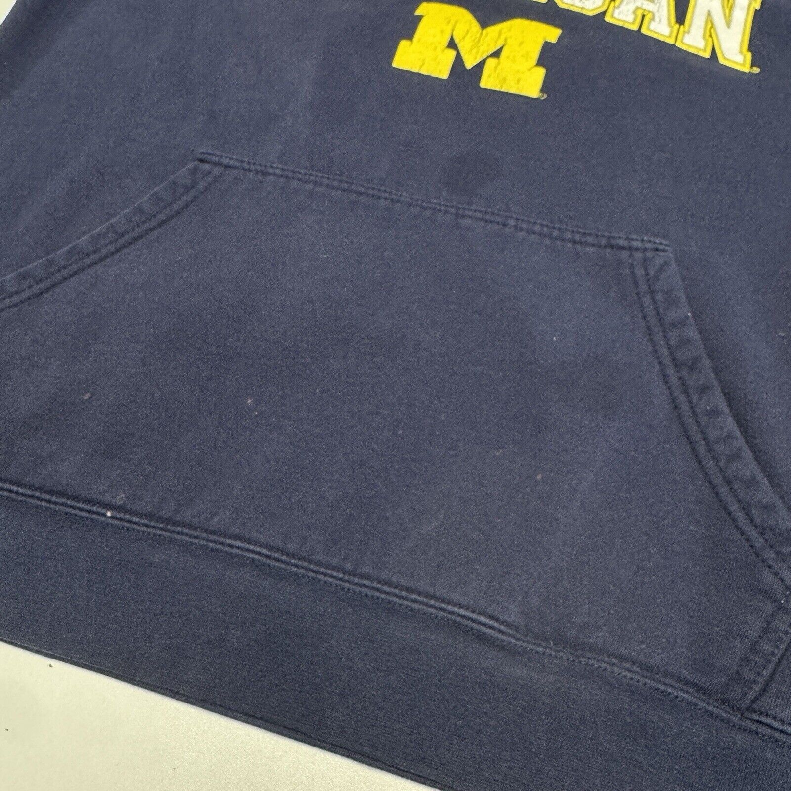 Vintage Vintage University of Michigan Hoodie Mens L Blue Wolverines Size US L / EU 52-54 / 3 - 6 Thumbnail
