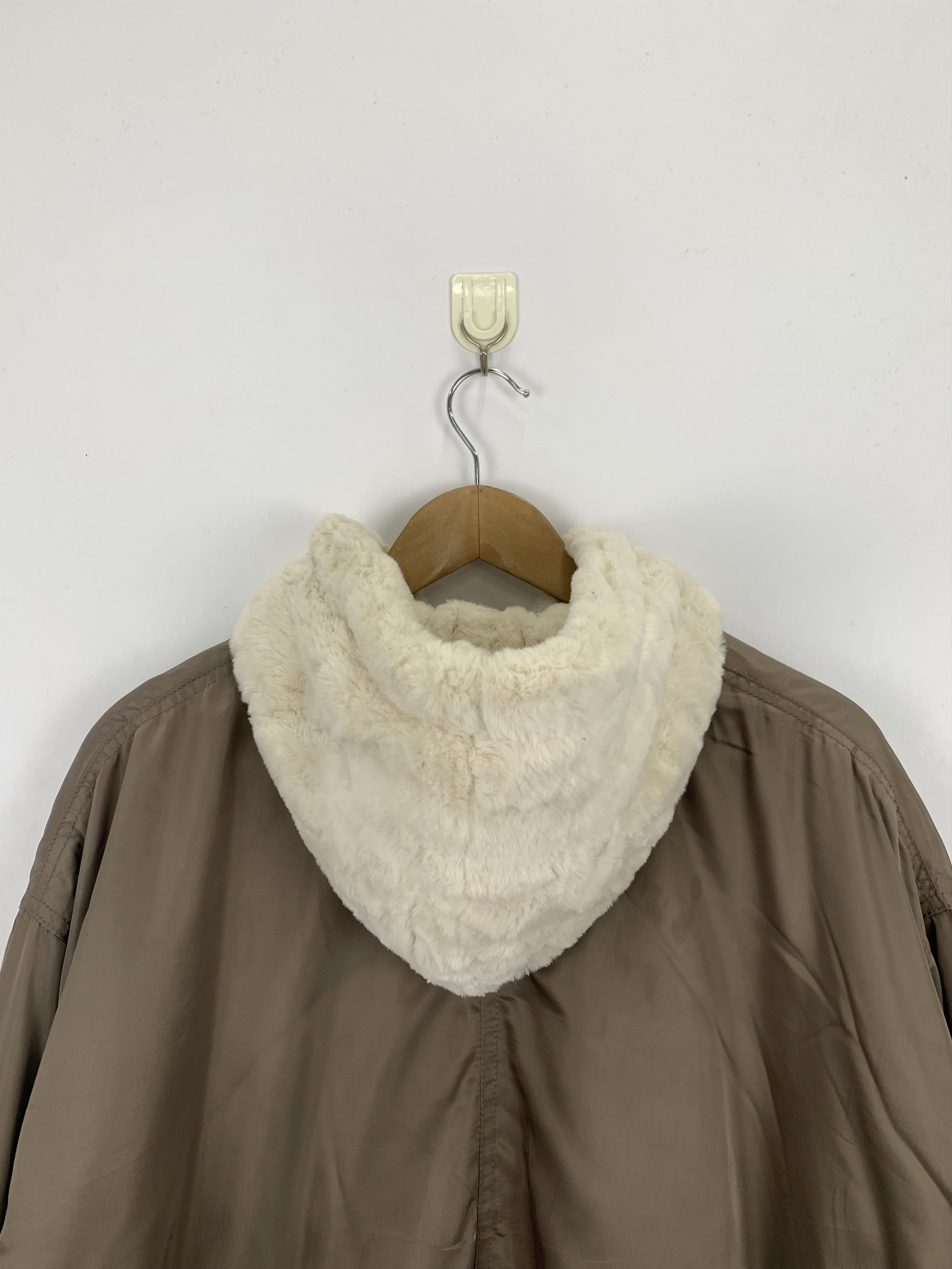 Japanese Brand Vintage Japanese Brand Reversible Fleece Hoodie Jacket J1039 Size US L / EU 52-54 / 3 - 6 Thumbnail