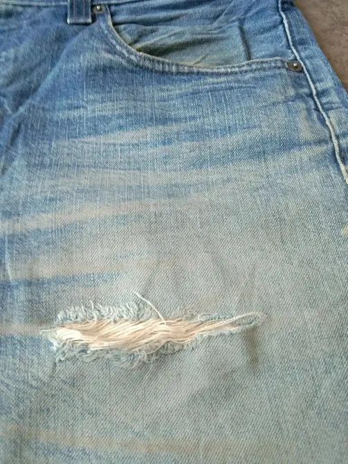 Levi's Vintage Levi's 501 Rusty Wash Distressed Jeans 34x30 Size US 34 / EU 50 - 4 Thumbnail