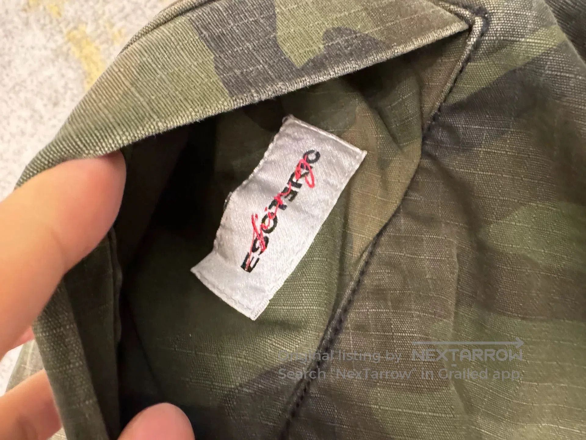 Japanese Brand Camo Padded Fur Lined Jacket. Size US M / EU 48-50 / 2 - 3 Thumbnail