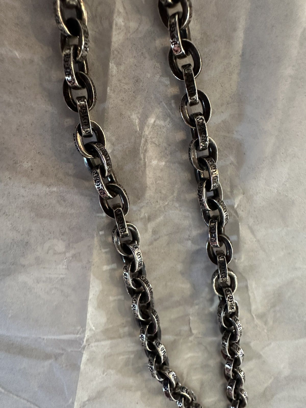 Chrome Hearts Chrome Hearts Silver Paperchian Necklace 24inch Size ONE SIZE - 7 Thumbnail