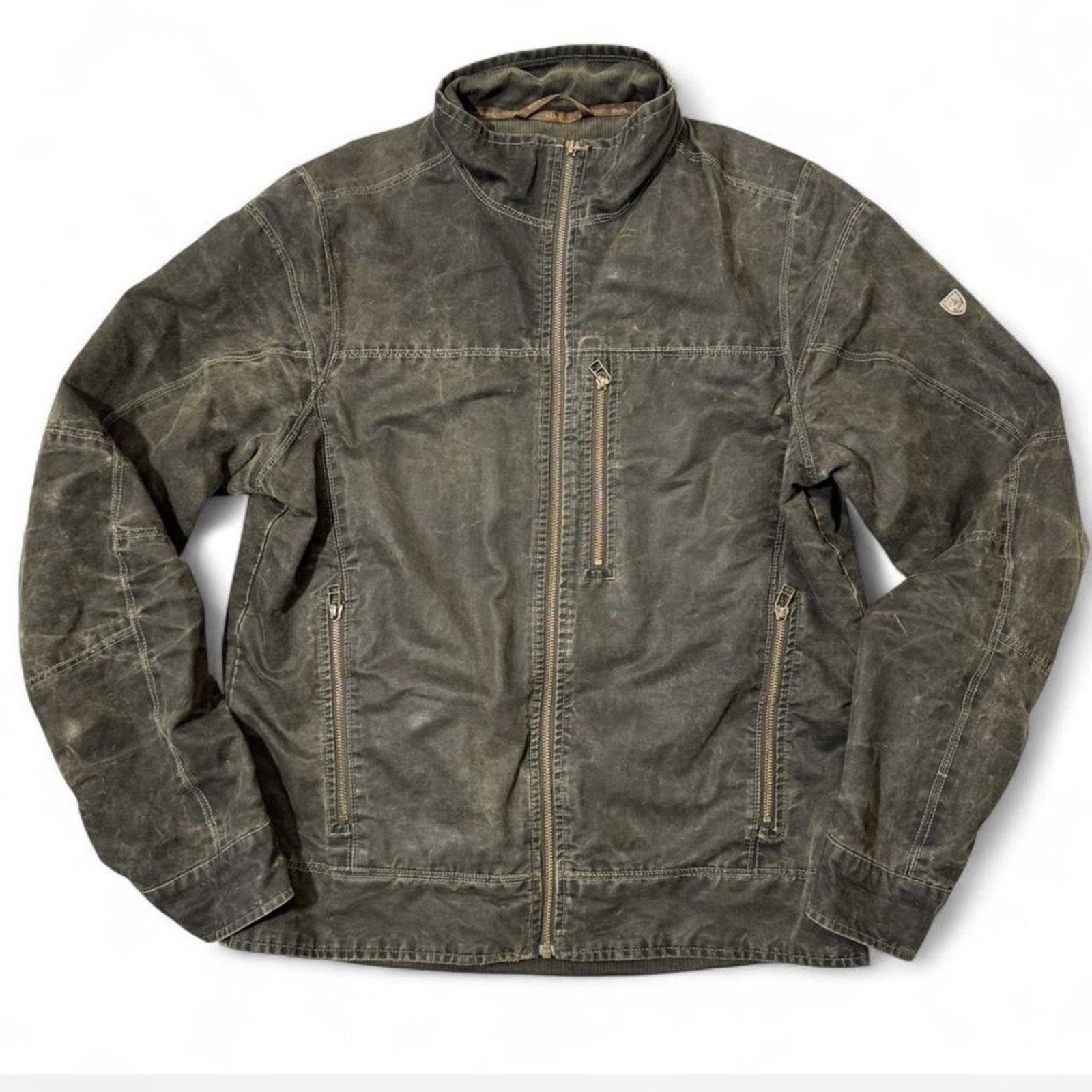 Kuhl Kuhl Burr Jacket Mens Size Medium Green Vintage Patina Dye Size US M / EU 48-50 / 2 - 1 Thumbnail