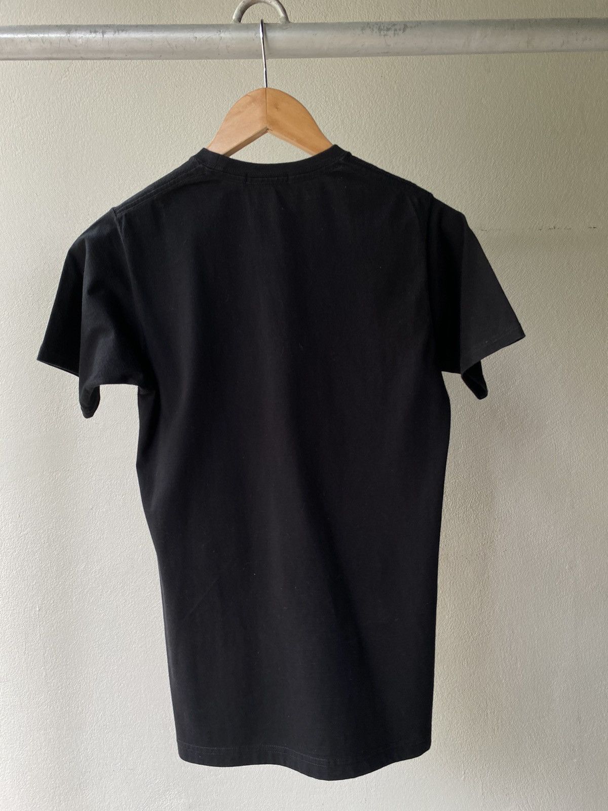 Issey Miyake ISSEY MIYAKE Black Tee with Geometric Print Size S / US 4 / IT 40 - 2 Thumbnail