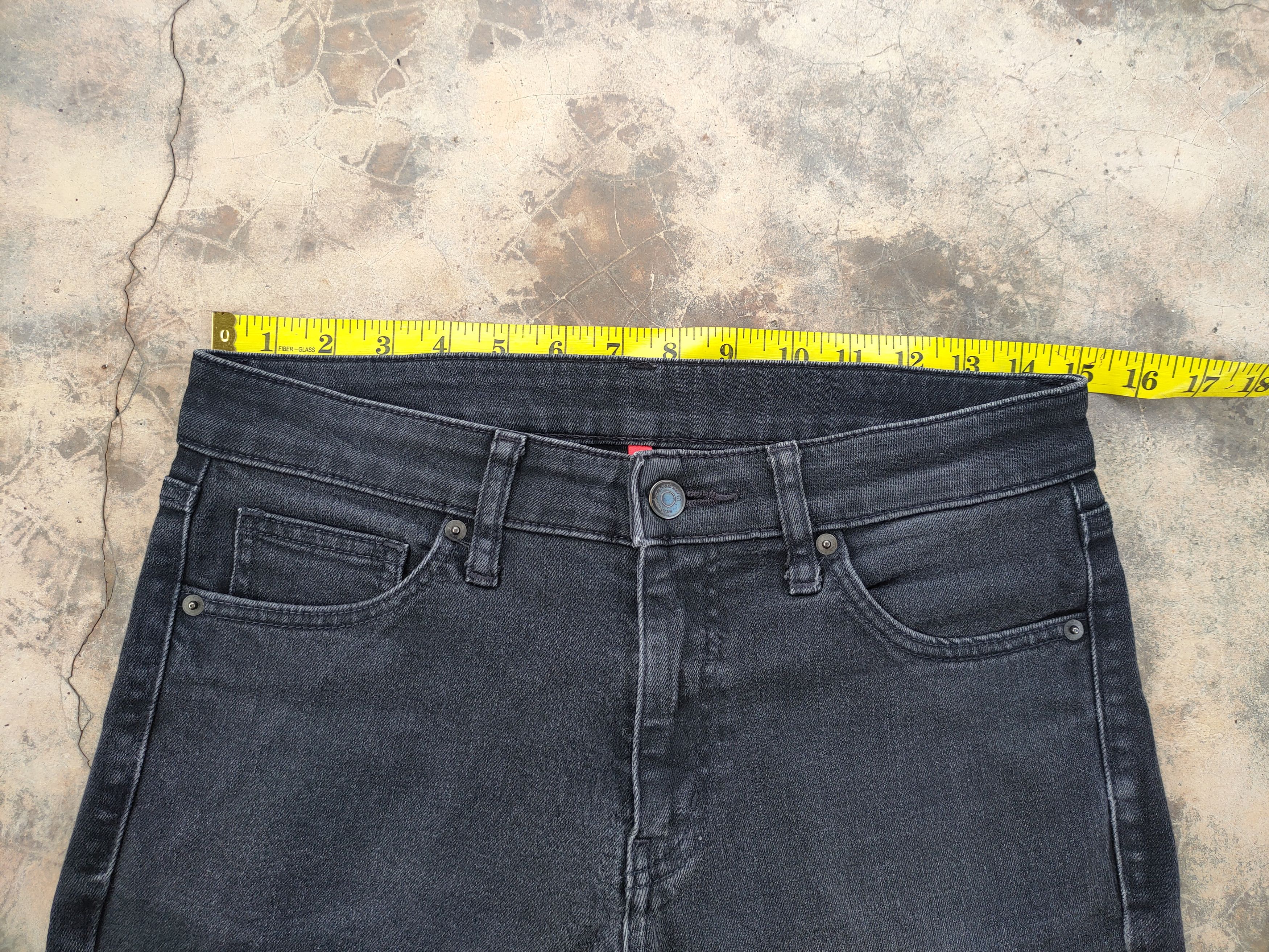 Japanese Brand VINTAGE JAPANESE SKINNY BLACK JEANS DENIM PANTS Size US 29 - 9 Thumbnail