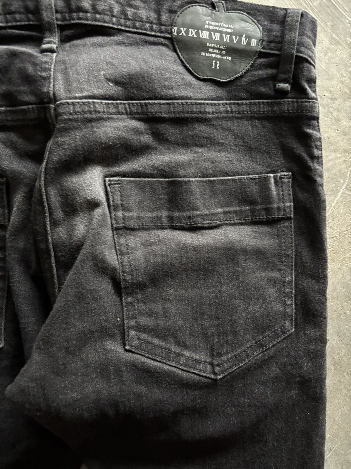 SHAREEF SHAREEF TOKYO 2007 JAPANESE DENIM UNDERCOVER STYLE ROCKSTAR Size US 29 - 18 Thumbnail