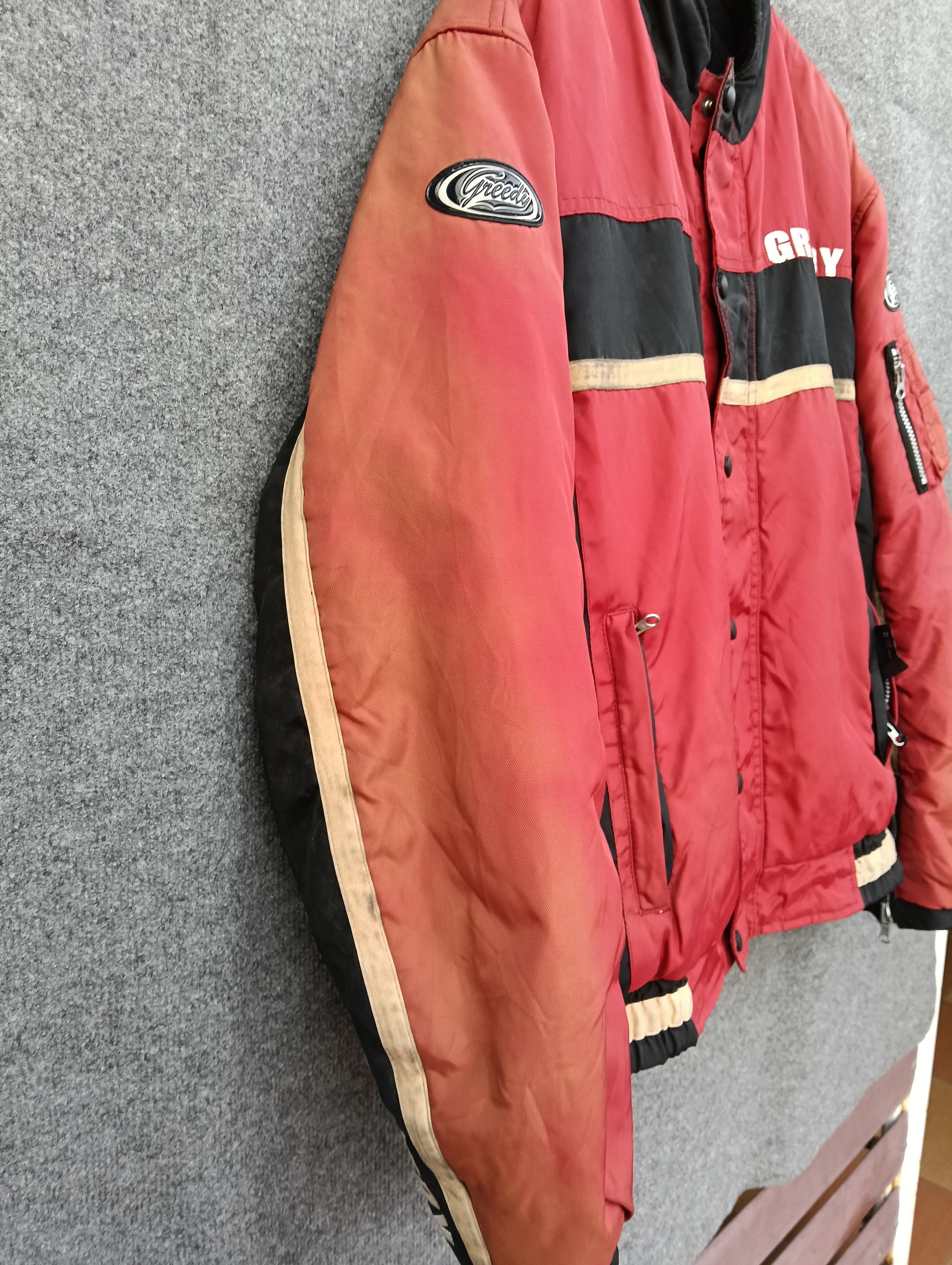 Greedy Genius Vintage Greedy Racing reversible jacket. Size US L / EU 52-54 / 3 - 3 Thumbnail