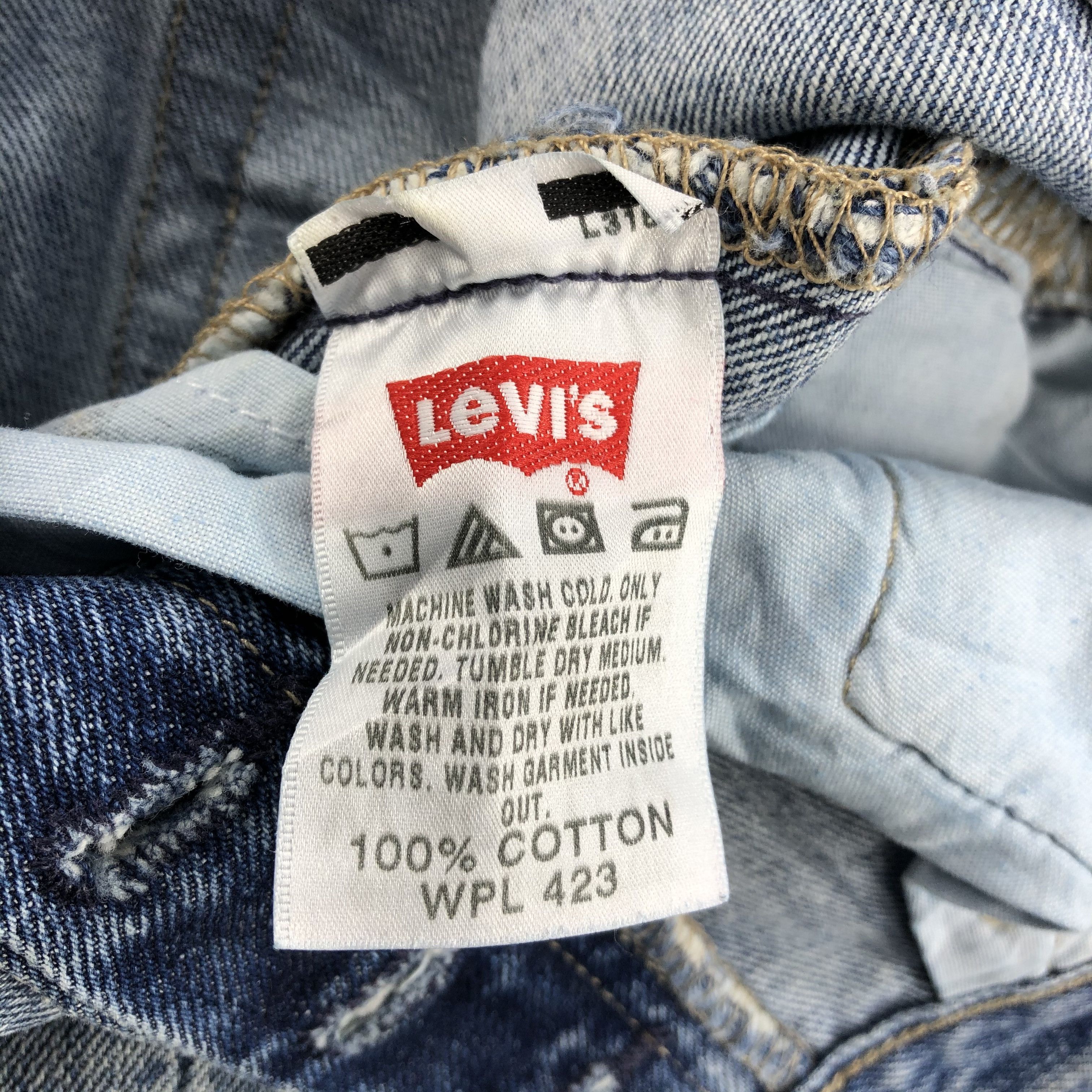 Levi's Vintage Levi's 501 Jeans Distressed Denim KJ503 Size US 30 / EU 46 - 10 Thumbnail