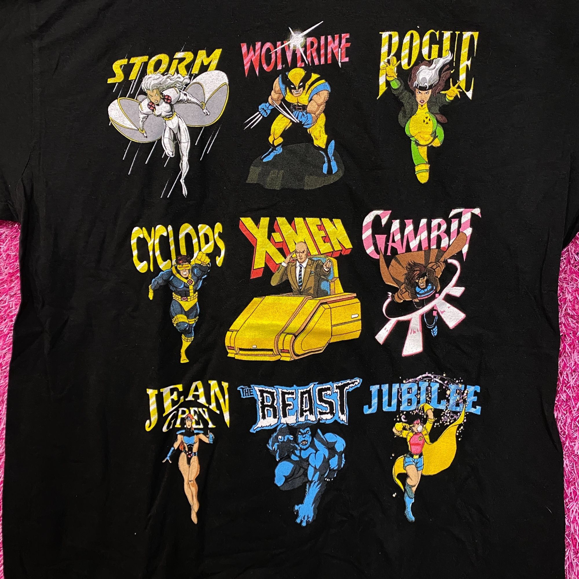 Marvel Comics X-Men Animated Series Team Character Credit Marvel Tee M Size US M / EU 48-50 / 2 - 2 Thumbnail