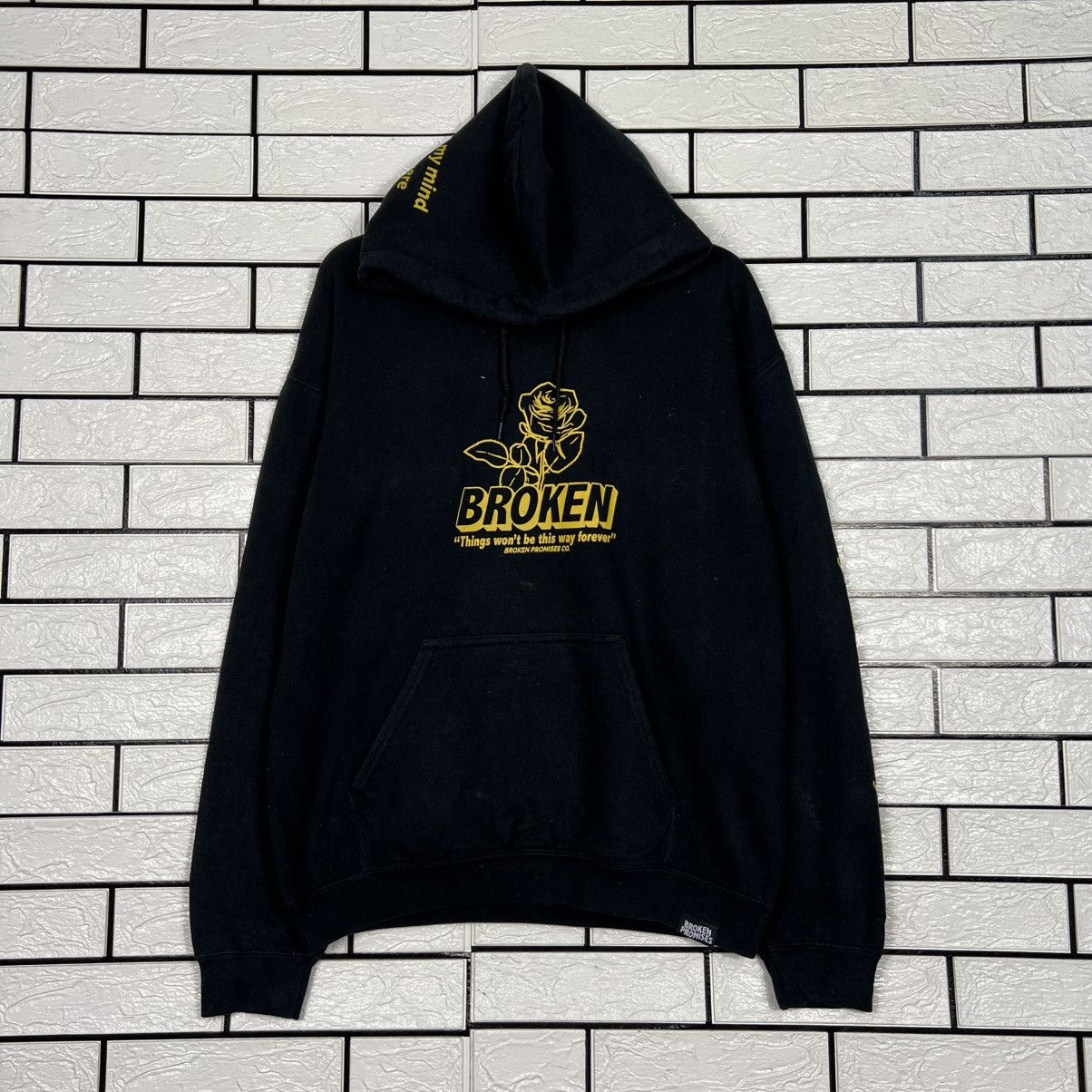 Broken Promises Co. BROKEN PROMISES Rose Big Logo Pullover Hoodies #4188-C191 Size US M / EU 48-50 / 2 - 1 Thumbnail