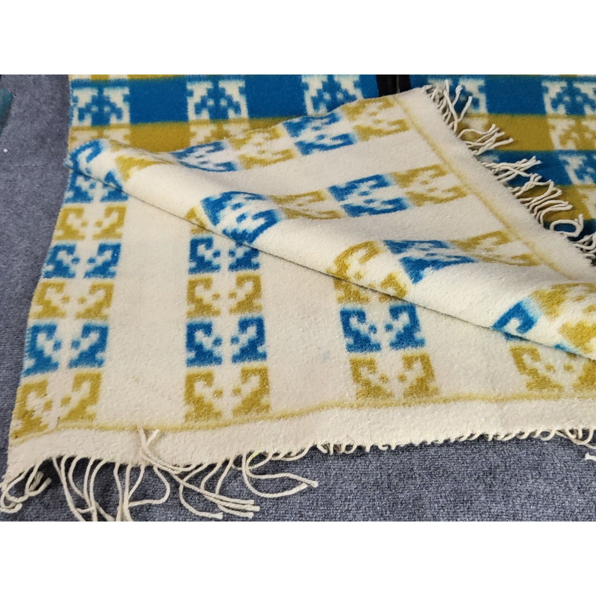 Vintage Vintage La Luz Santa Anna Pancho Men OS Flannel Aztec Southw Size ONE SIZE - 6 Thumbnail