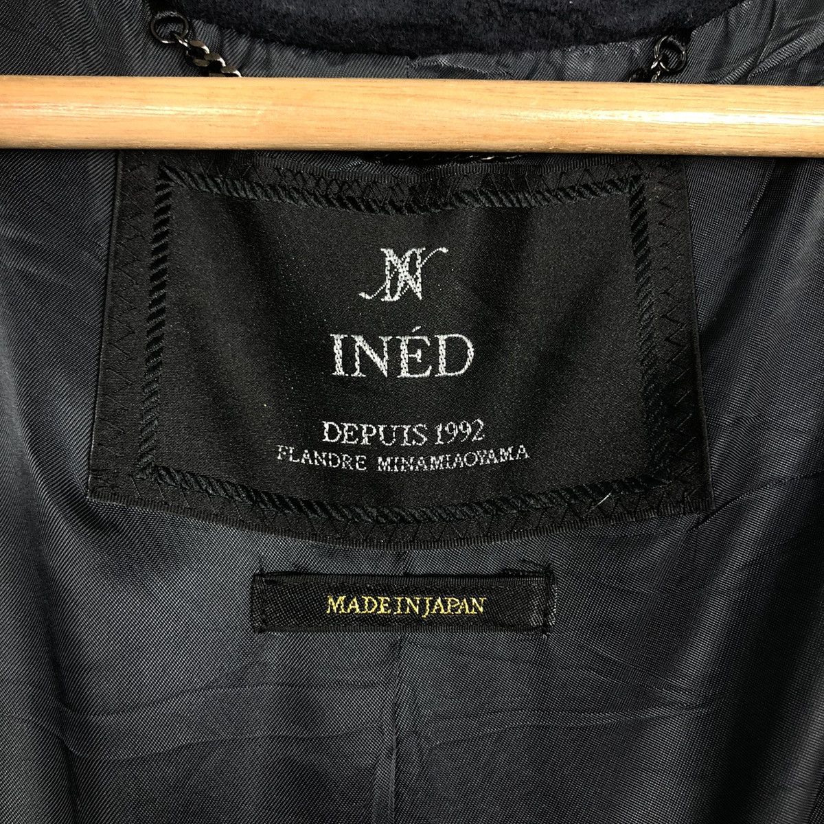 Japanese Brand 🔥Biker Cropped Wool Jacket Ined Japan Made Size US M / EU 48-50 / 2 - 16 Thumbnail