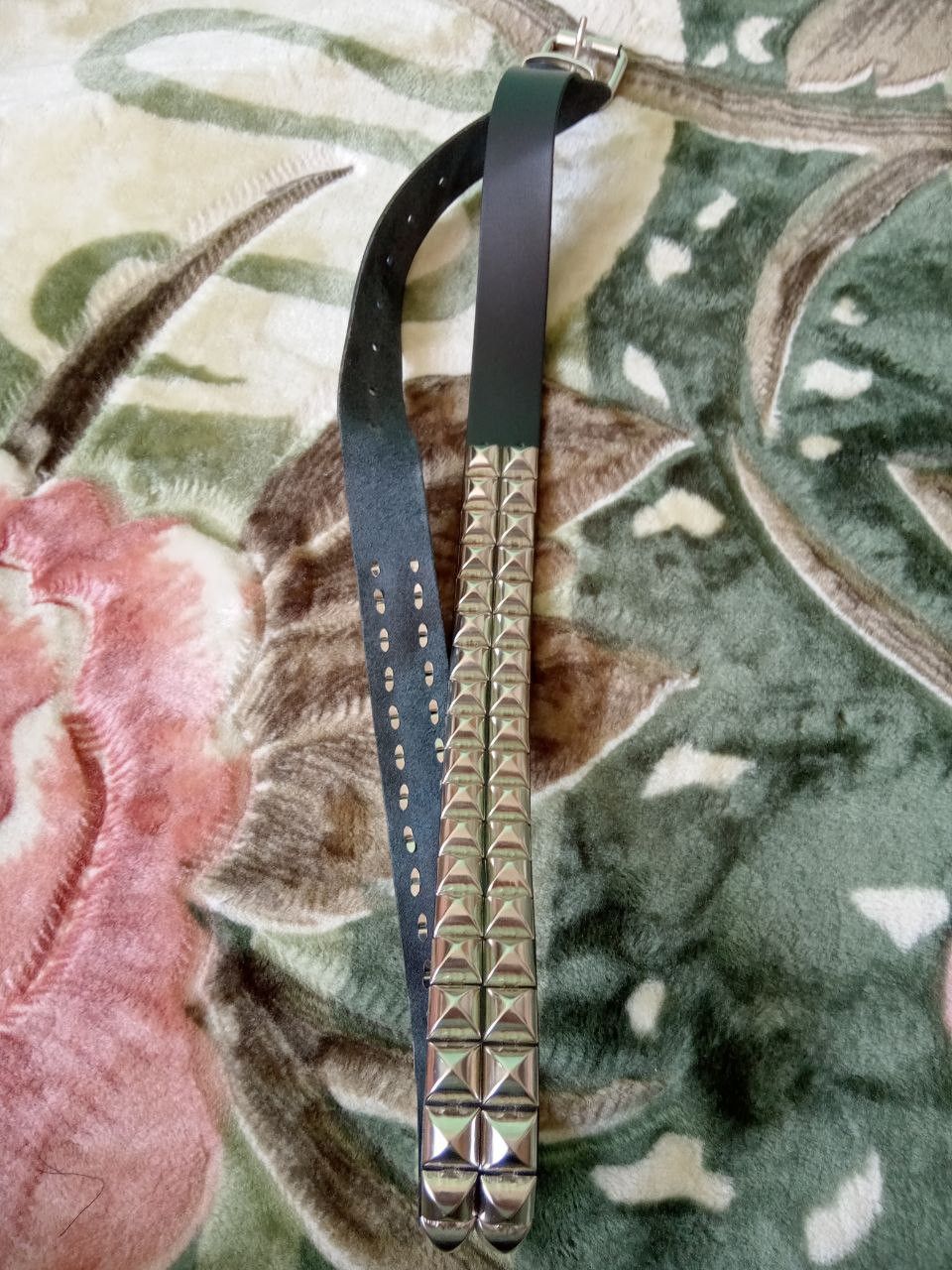 Japanese Brand Y2k Punk Leather Belt Size ONE SIZE - 2 Thumbnail