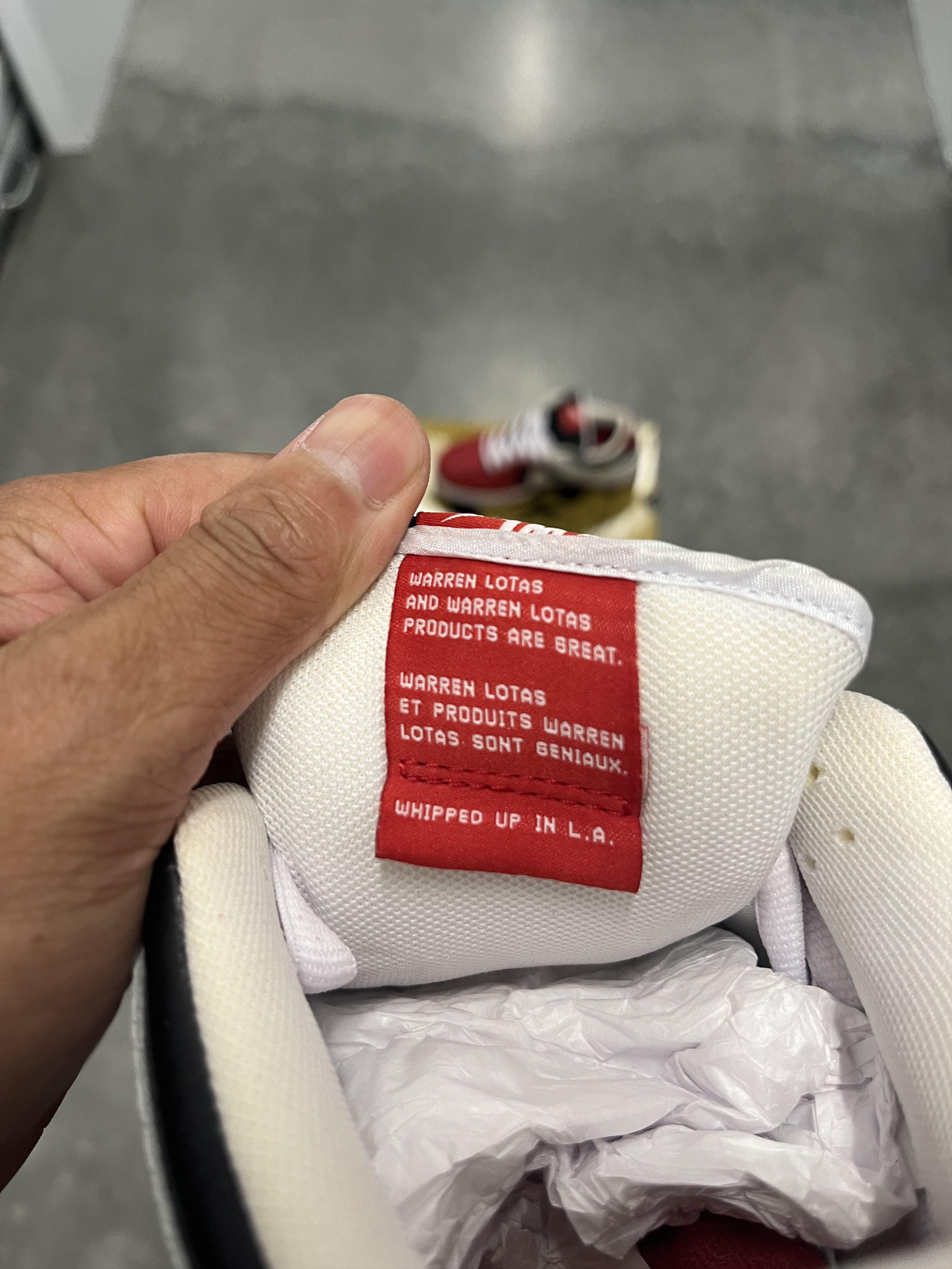 Warren Lotas Warren Lotas Jason SB Dunk Low Red sz 8 Size US 8 / EU 41 - 8 Thumbnail