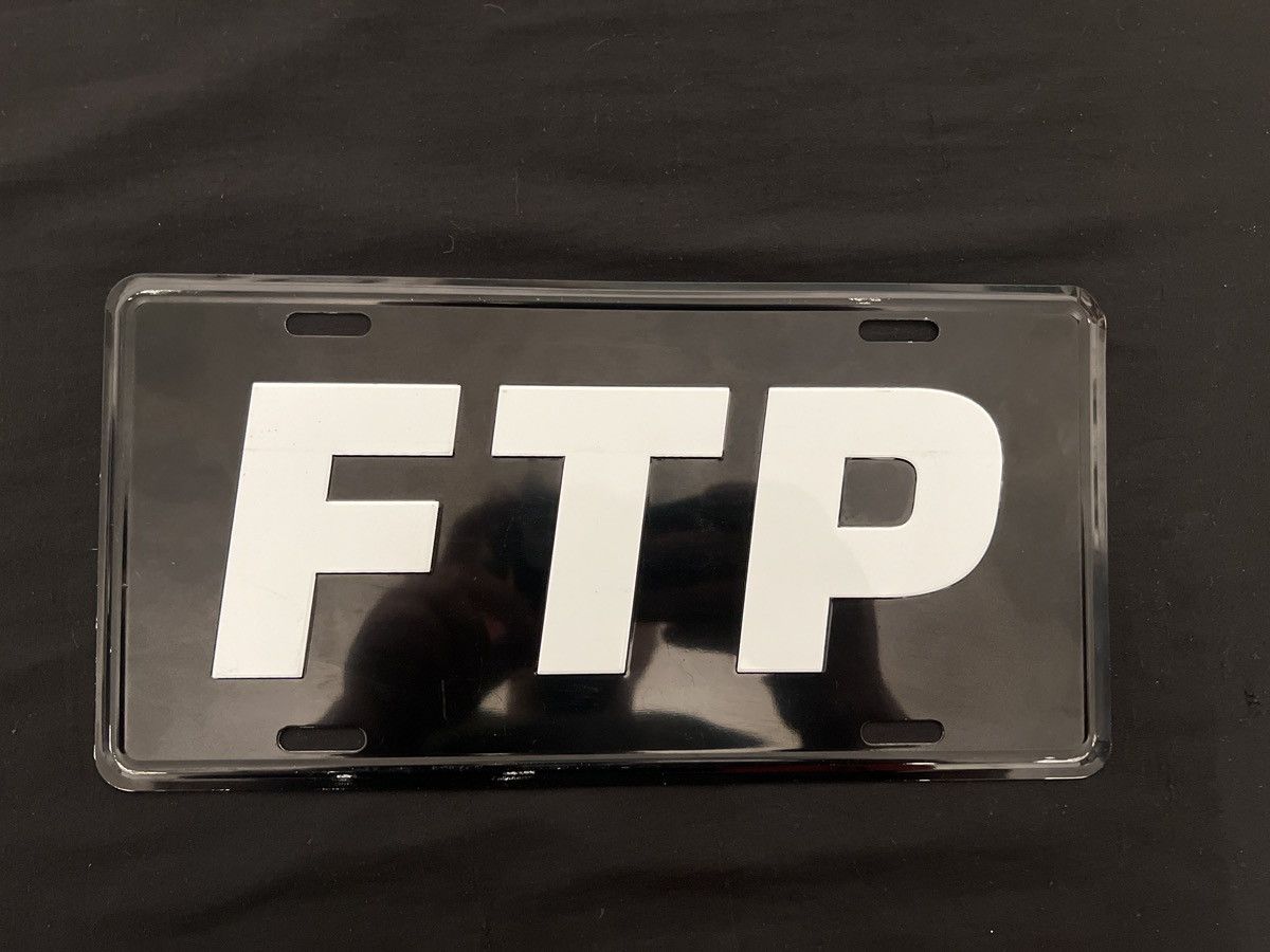 Fuck The Population (OS) FTP license plate | Grailed