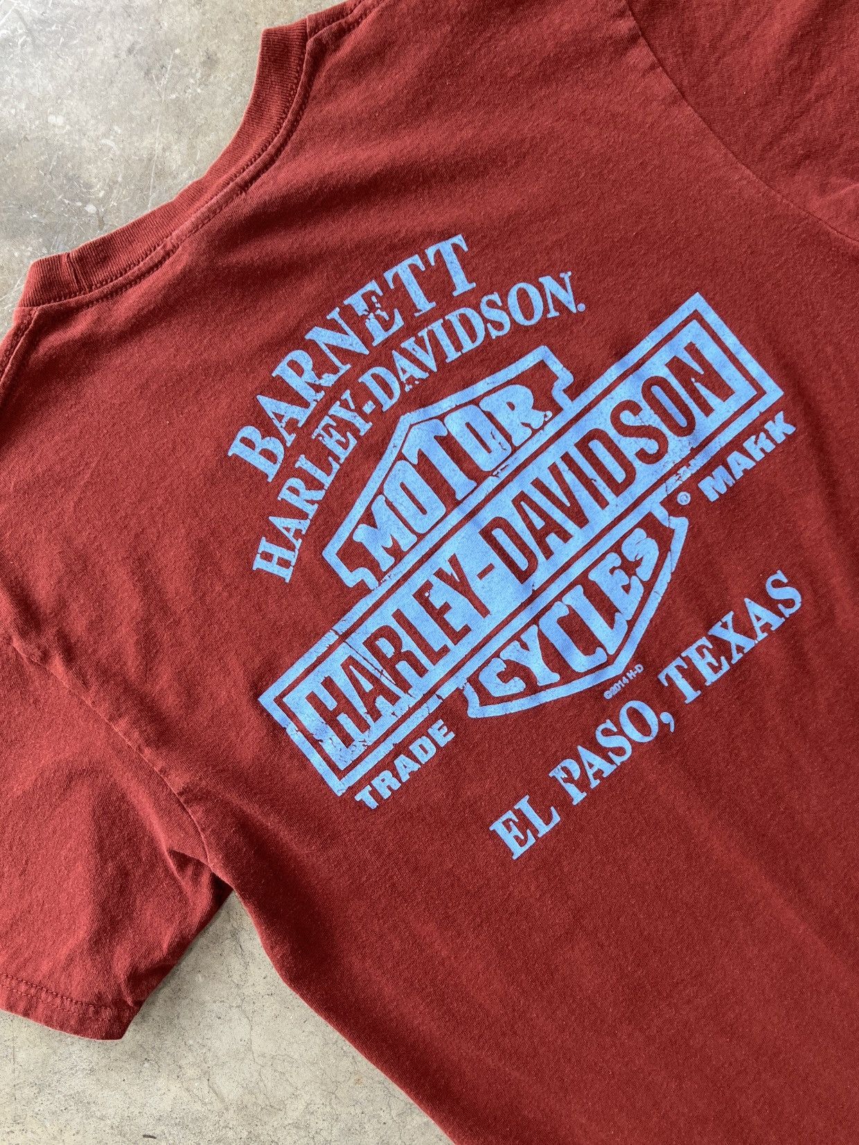 Harley Davidson × Vintage Harley Davidson El Paso Texas Tee Medium Size US M / EU 48-50 / 2 - 4 Thumbnail
