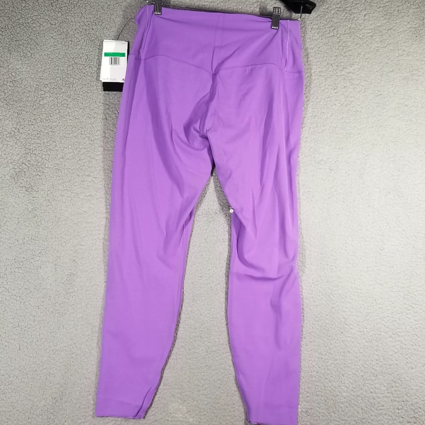 Nike Nike Women's XL Purple Yoga Leggings Compression Pockets Activewear 7/8 High Waist Size 40" / US 18 - 7 Thumbnail