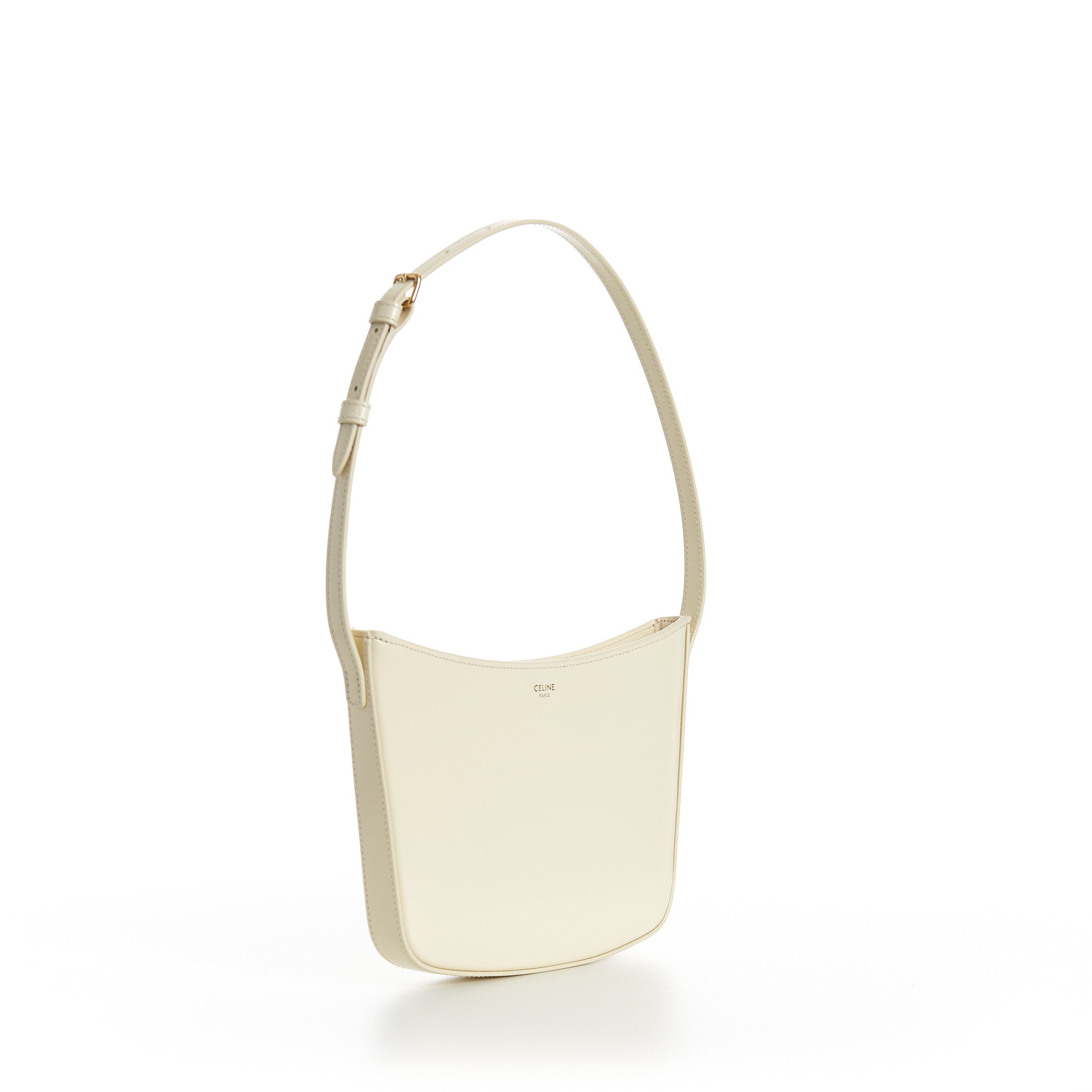 Celine Medium Celine Croque Bag Sunlight Yellow - Shiny Calfskin Size ONE SIZE - 8 Thumbnail