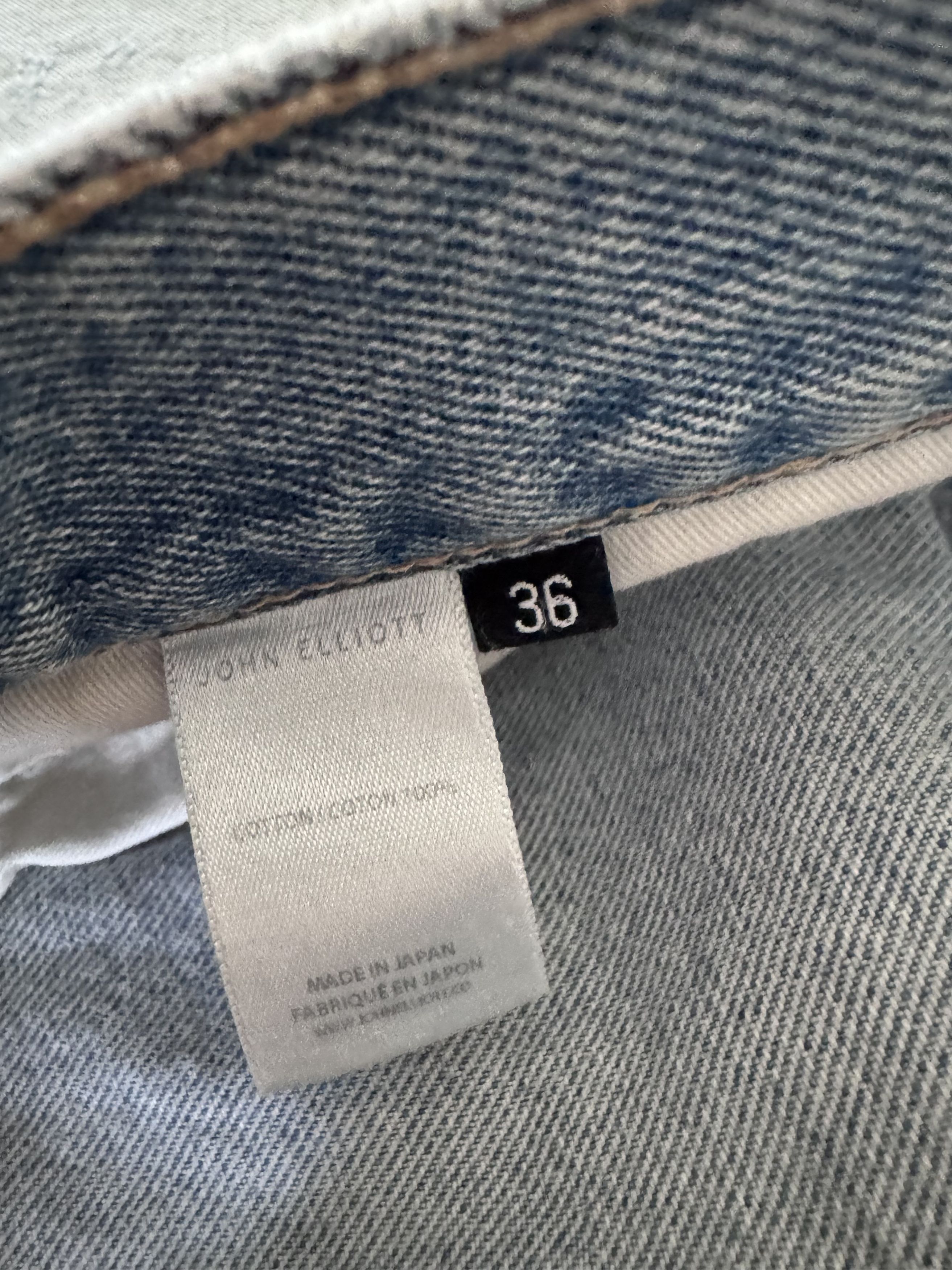John Elliott Daze Distressed Denim Size US 36 / EU 52 - 6 Thumbnail
