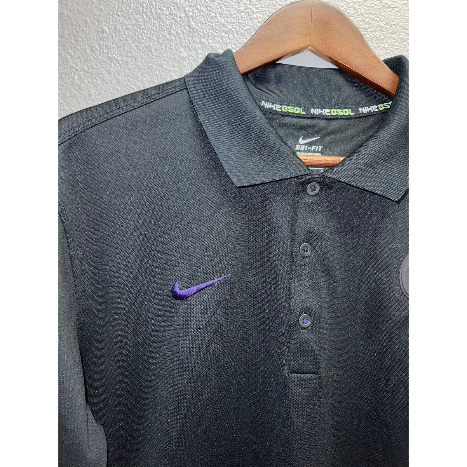 Nike Nike Baseball Polo Shirt Colorado Rockies MLB Black Large Size US L / EU 52-54 / 3 - 4 Thumbnail