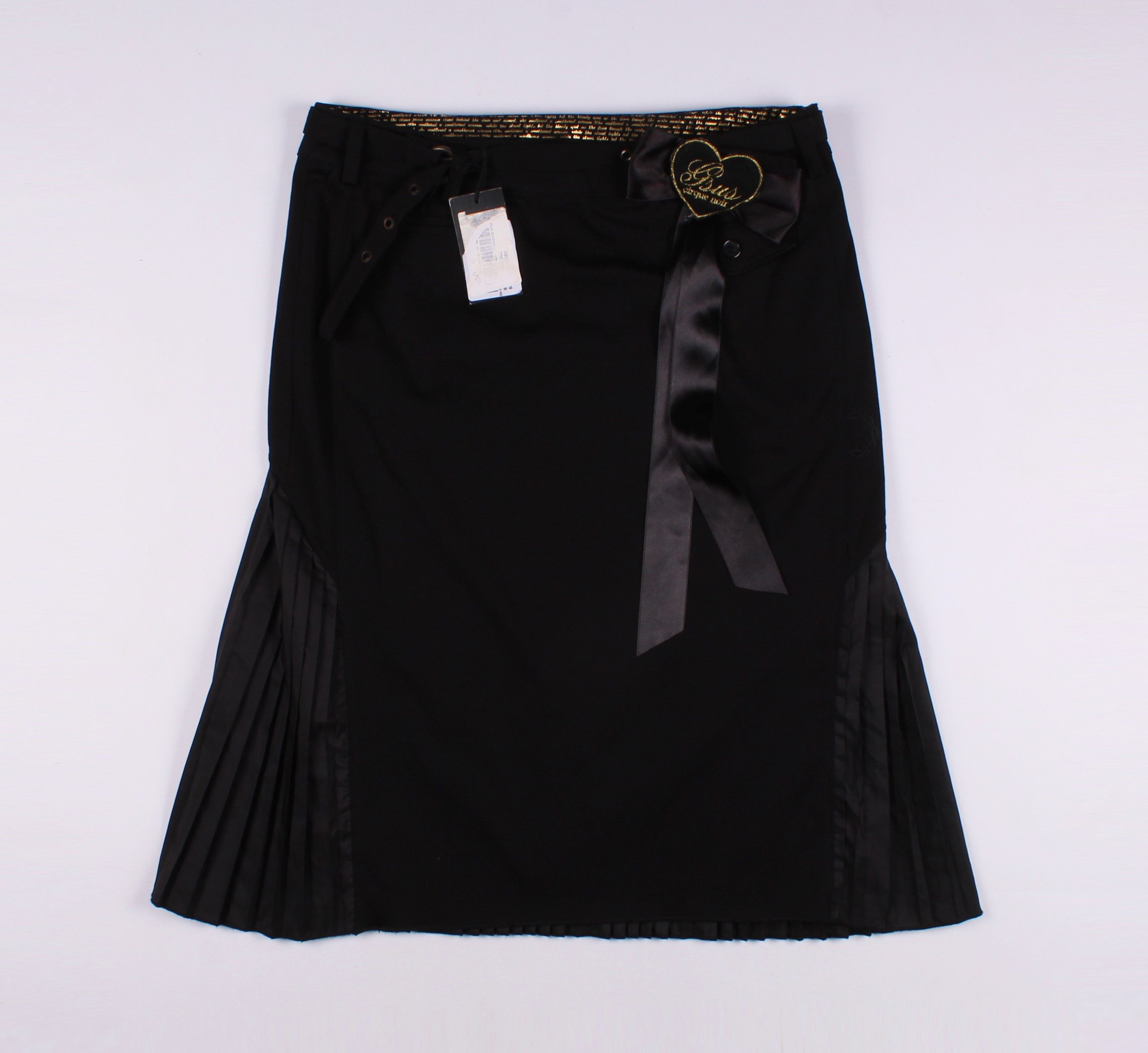 GSUS Sindustries × Vintage Gsus Sindustries Vintage Y2K Grunge Pleated Midi Skirt Size 30" / US 8 / IT 44 - 4 Thumbnail
