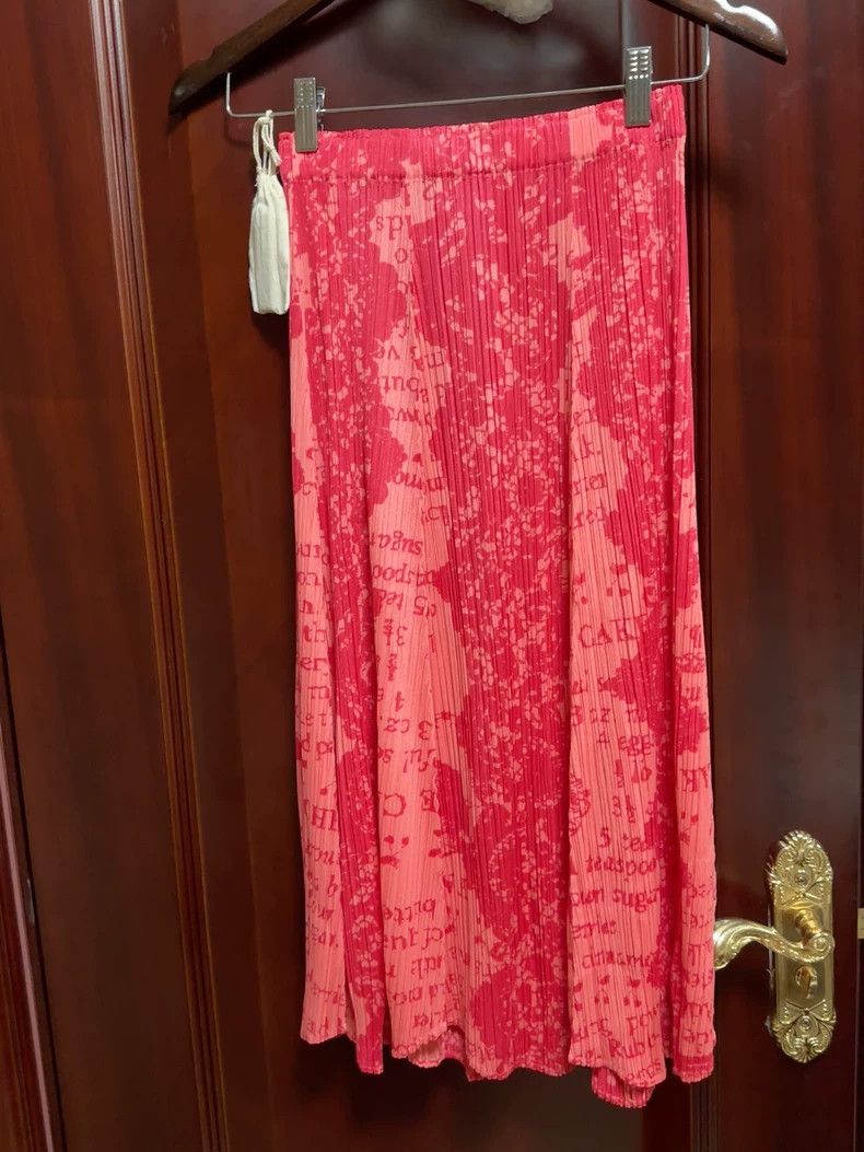 Issey Miyake issey miyake size:1 Patterned long dress Size 31" - 1 Thumbnail