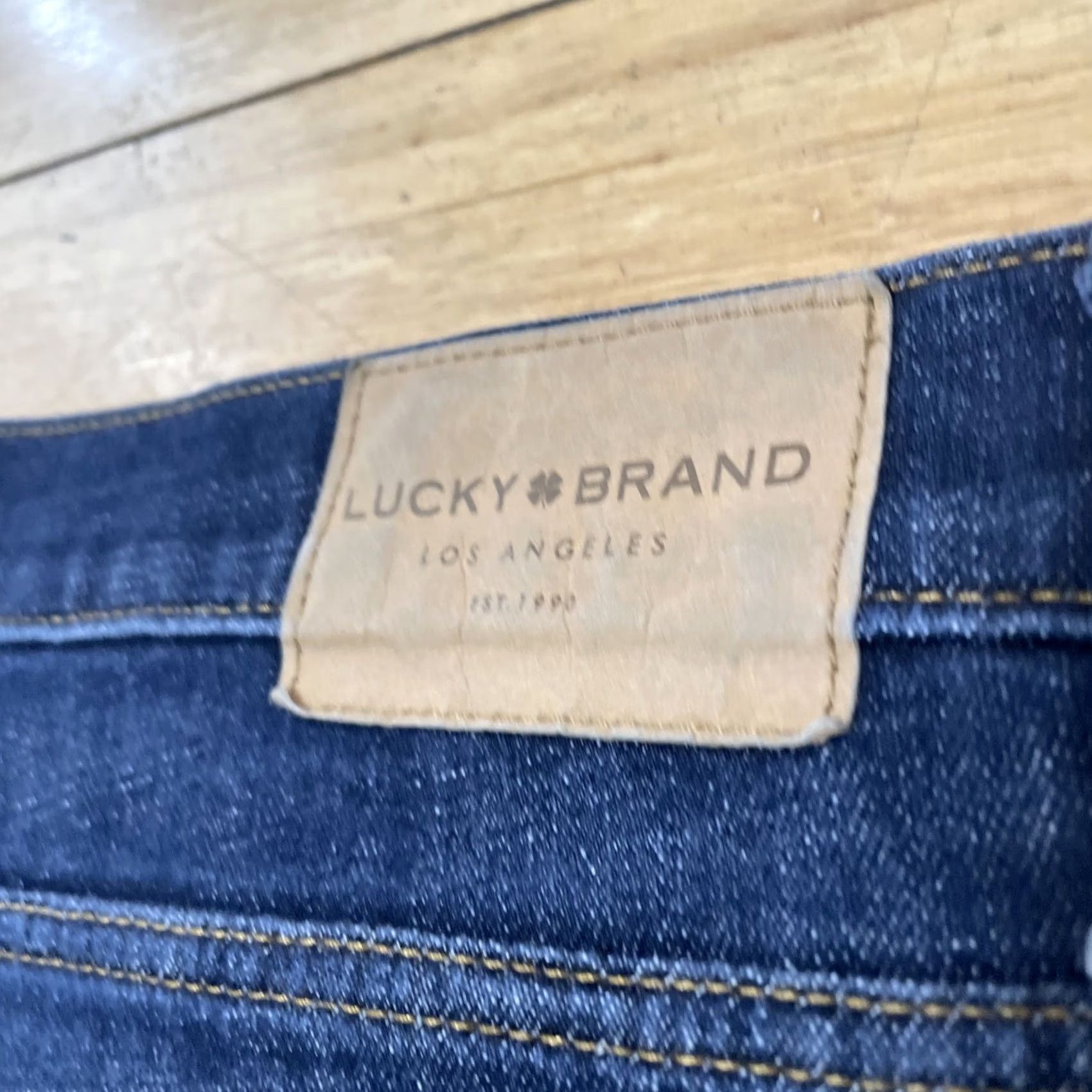 Lucky Brand LUCKY BRAND Jeans Men 38x32 Slim Straight Denim 5-Pocket Dark Blue 38x32 N/A Size US 38 / EU 54 - 4 Thumbnail