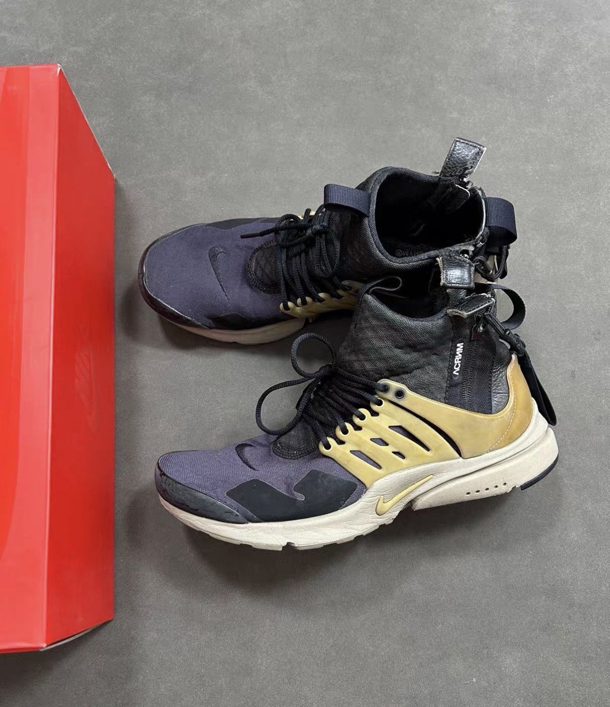 Acronym Acronym x Nike Air Presto Mid "Bamboo" Casual Sneakers J16 Size US 9 / EU 42 - 1 Thumbnail