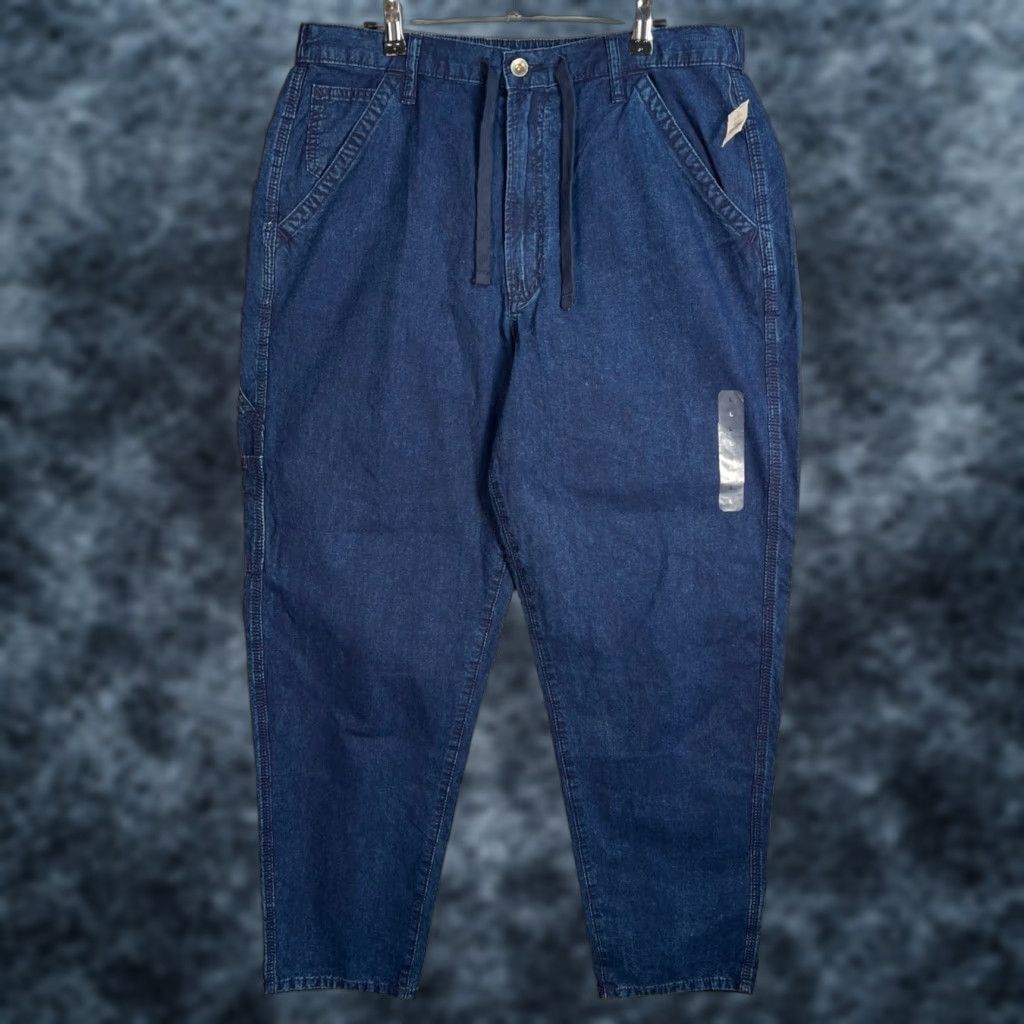 Gap Gap Jeans Denim Blue Large Mens Relaxed Fit Tapered Size 36" / US 14 / IT 50 - 1 Thumbnail