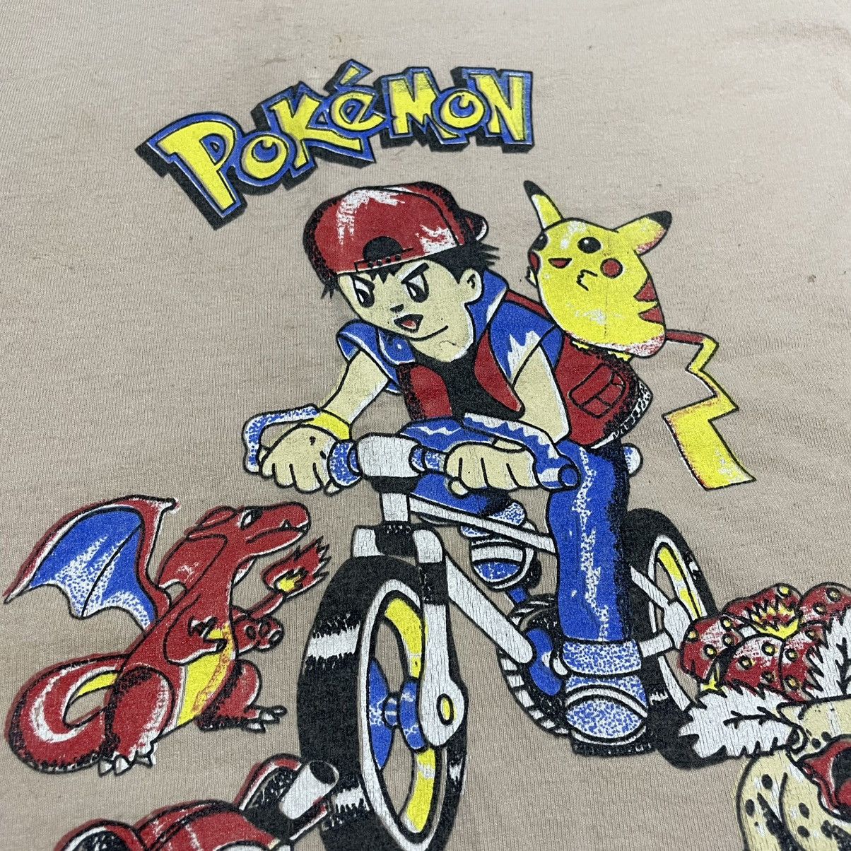 Vintage Vintage Y2K Pokemon Graphic Tee Sun Faded Streetwear Baggy S Size S / US 4 / IT 40 - 5 Thumbnail
