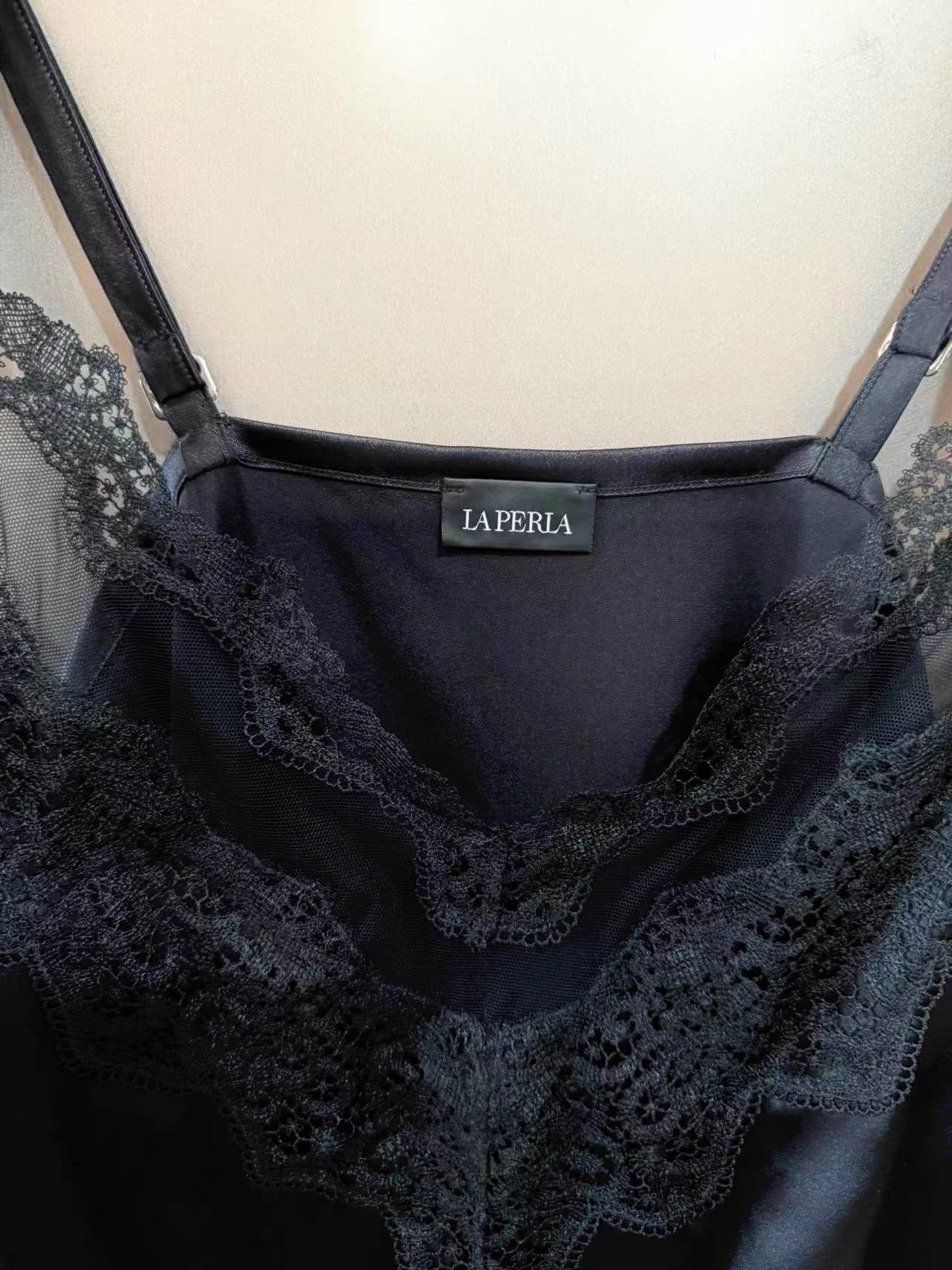 La Perla LA PERLA Silk Lace Camisole Tank Top K31 Size XS / US 0-2 / IT 36-38 - 2 Thumbnail