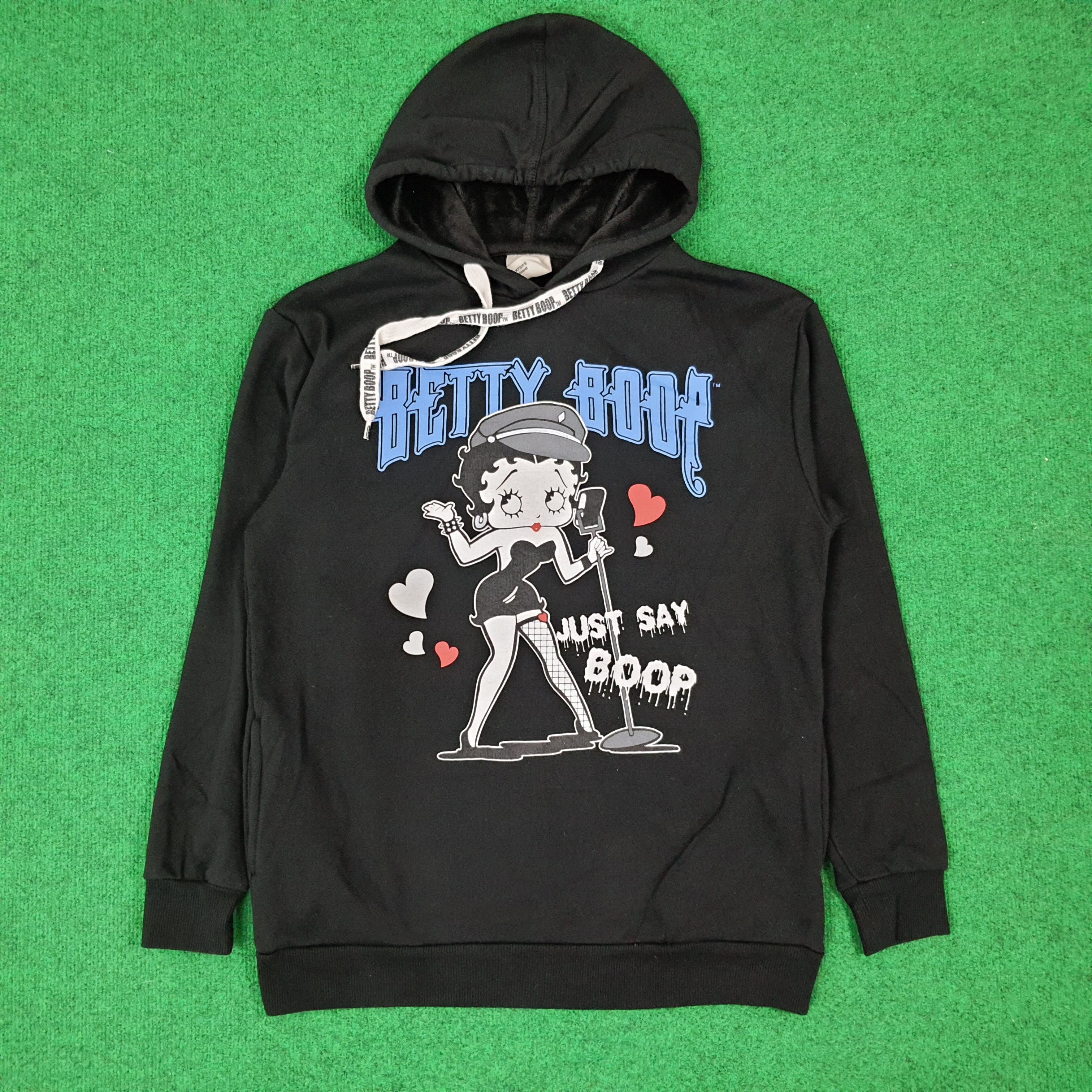 Vintage Vintage Denifits x Betty Boop Hoodie C269N13 Size US M / EU 48-50 / 2 - 1 Thumbnail