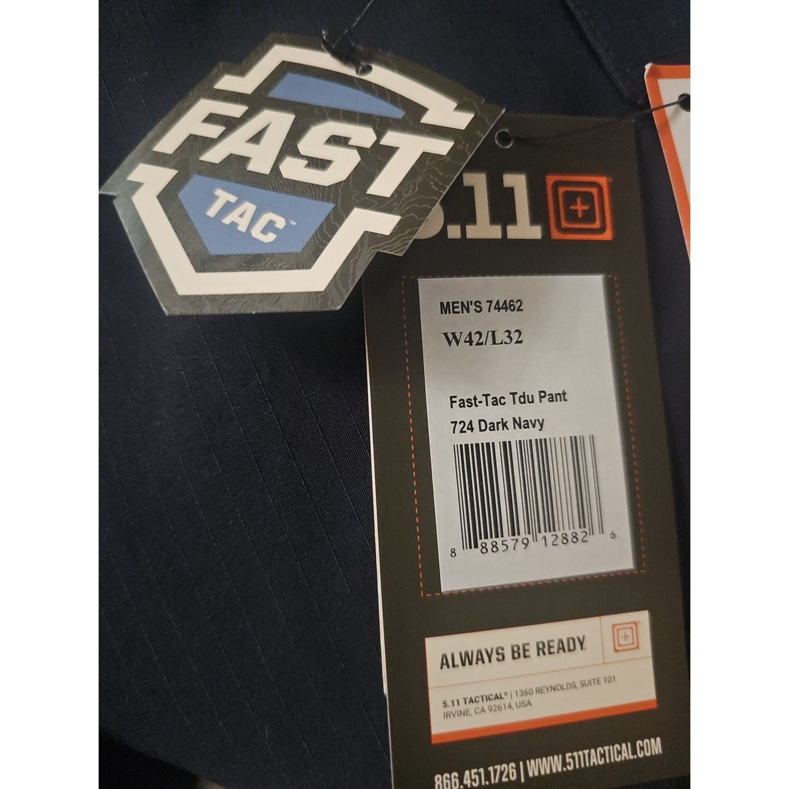 Other 5.11 Tactical Fast Tac Tdu Lightweight Rugged Cargo 42x32 Size US 26 / EU 42 - 6 Thumbnail