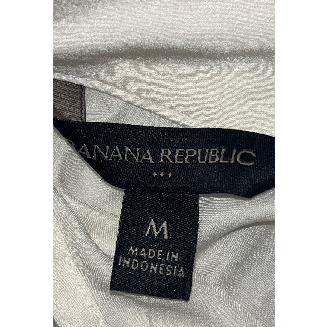 Banana Republic Banana Republic Mock Neck Open Back Top Blouse Size: M Size M / US 6-8 / IT 42-44 - 4 Thumbnail
