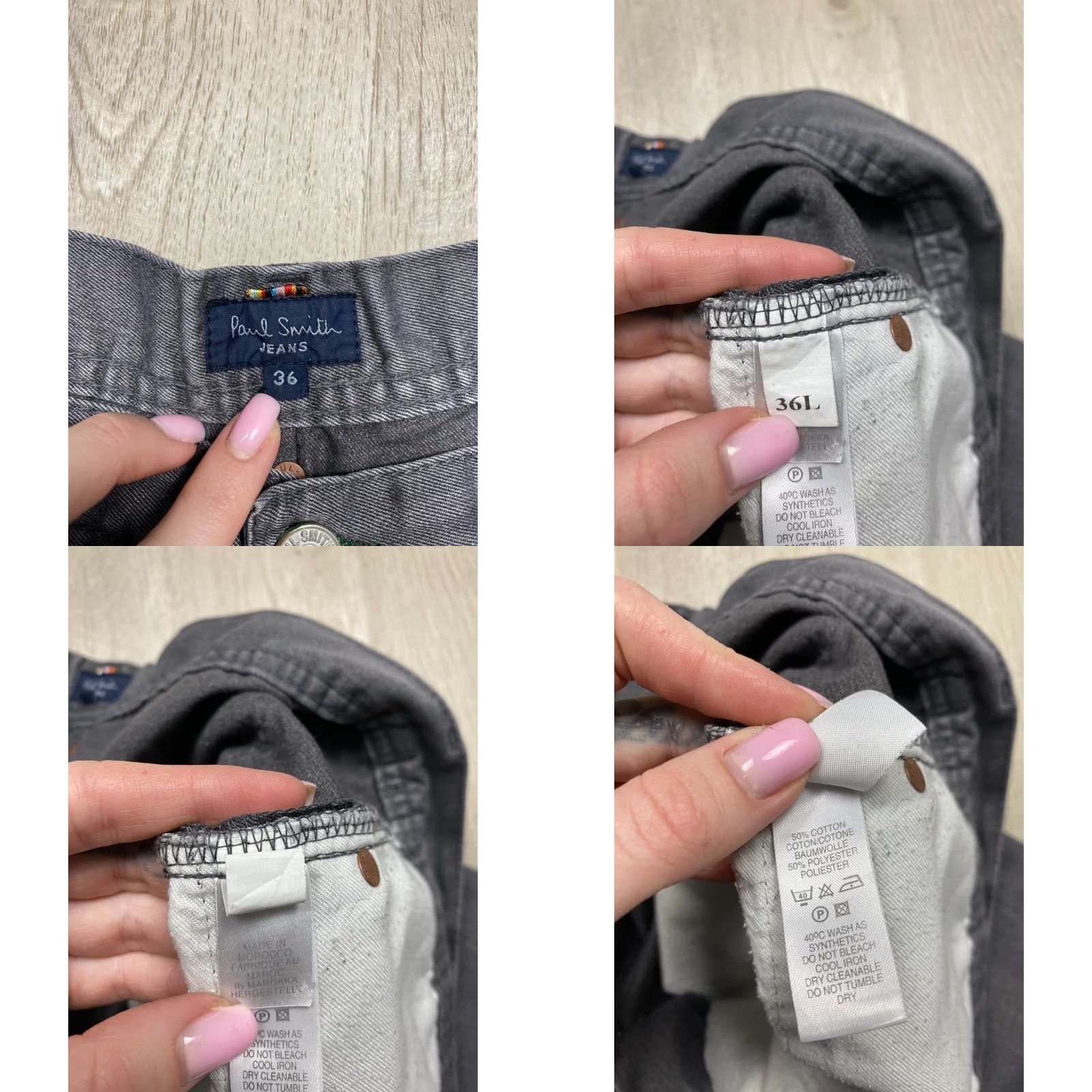 Paul Smith VINTAGE Paul Smith Denim Jeans Mens Size 36 Blue 90s Vintage Regular Jeans Mens 36 Denim Paul Smith Size US 36 / EU 52 - 8 Thumbnail