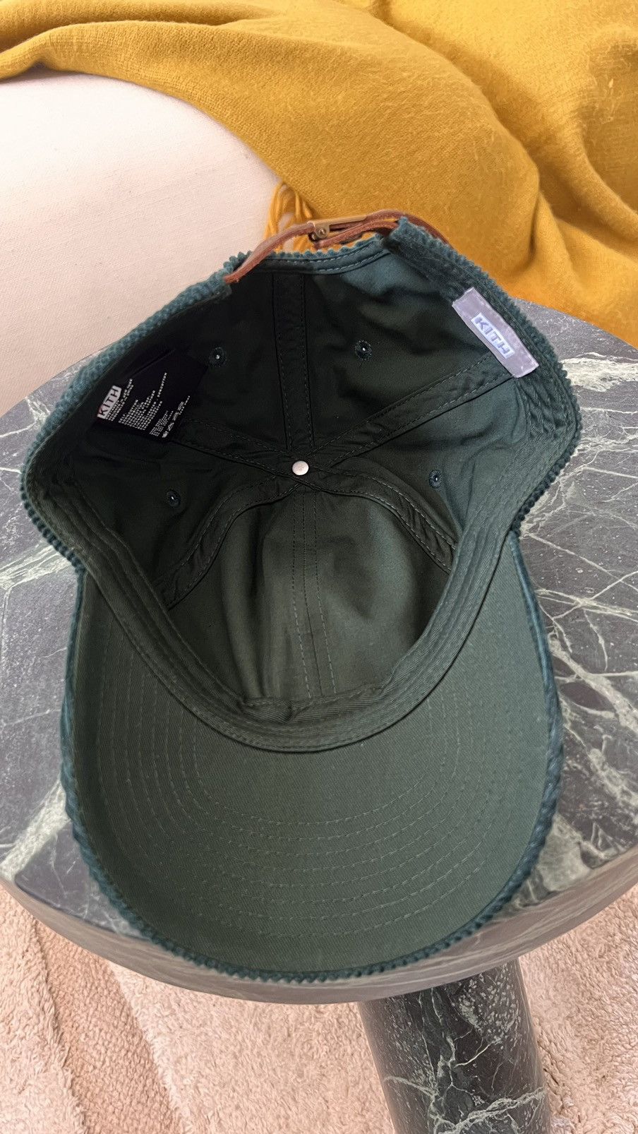 Kith Kith Stadium Green Corduroy Cap Size ONE SIZE - 4 Thumbnail