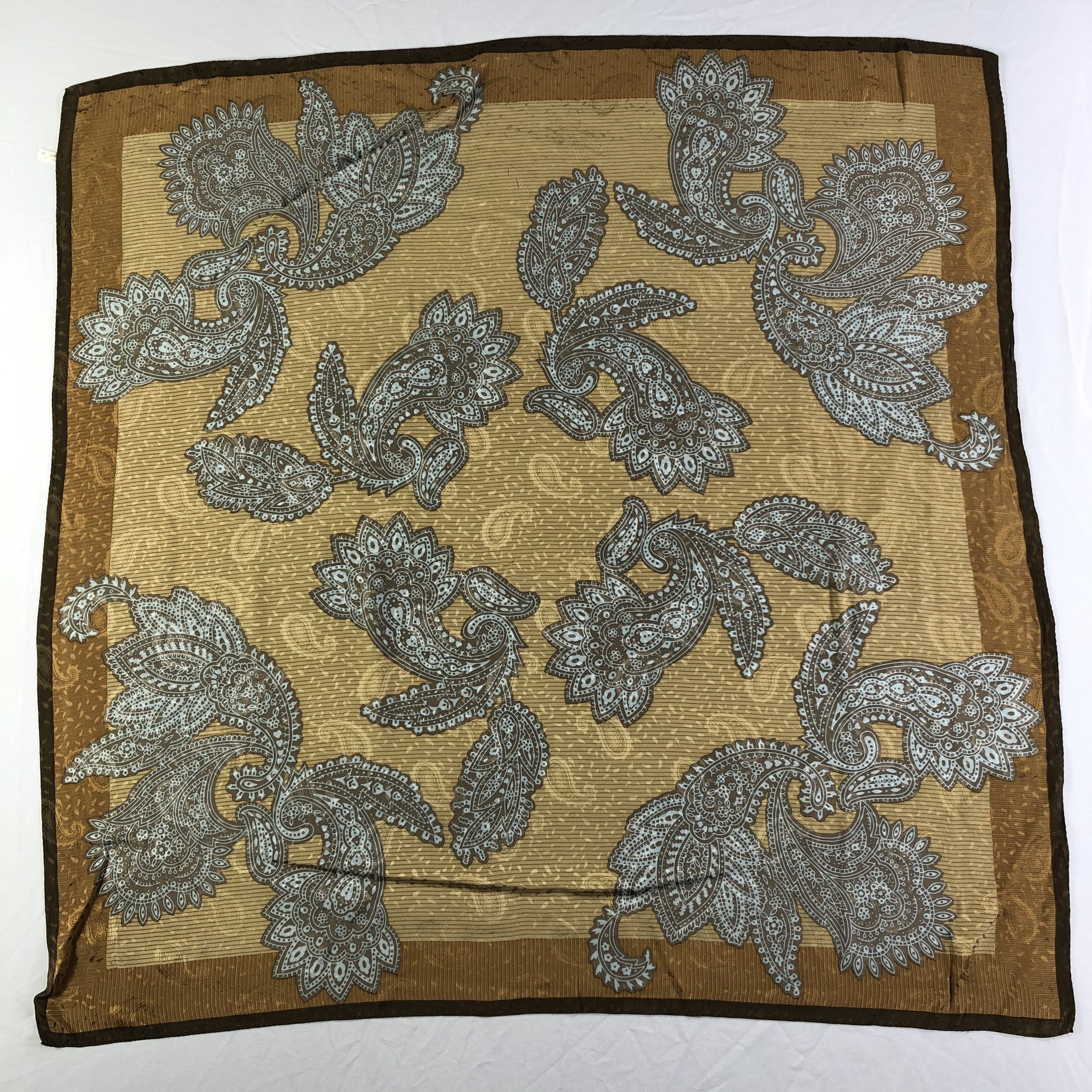 Vintage Vintage Silk Scarf Size ONE SIZE - 2 Thumbnail