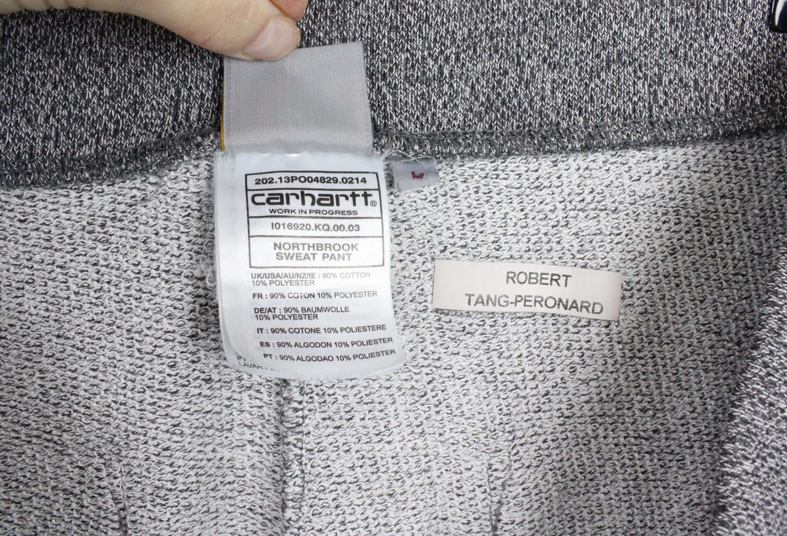 Carhartt × Carhartt Wip Carhartt WIP Northbrook Grey Melange Sweatpants Size US 34 / EU 50 - 7 Thumbnail