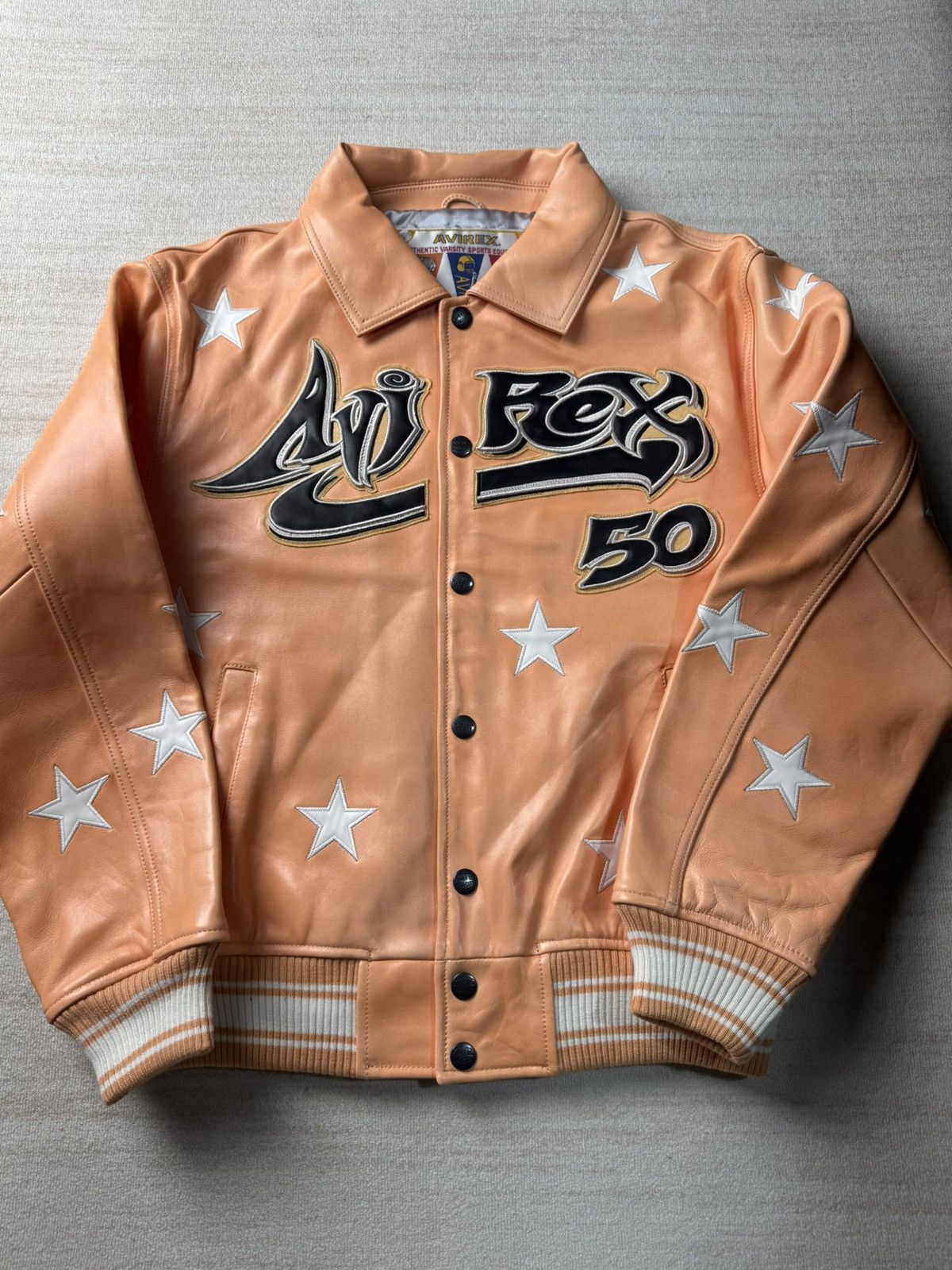 Avirex × HELLSTAR 50 years anniversary leather jacket Size US L / EU 52-54 / 3 - 2 Thumbnail