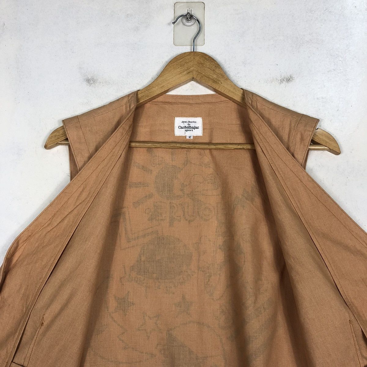Jean Charles De Castelbajac RARE!! JEAN CHARLES VEST Size US M / EU 48-50 / 2 - 12 Thumbnail