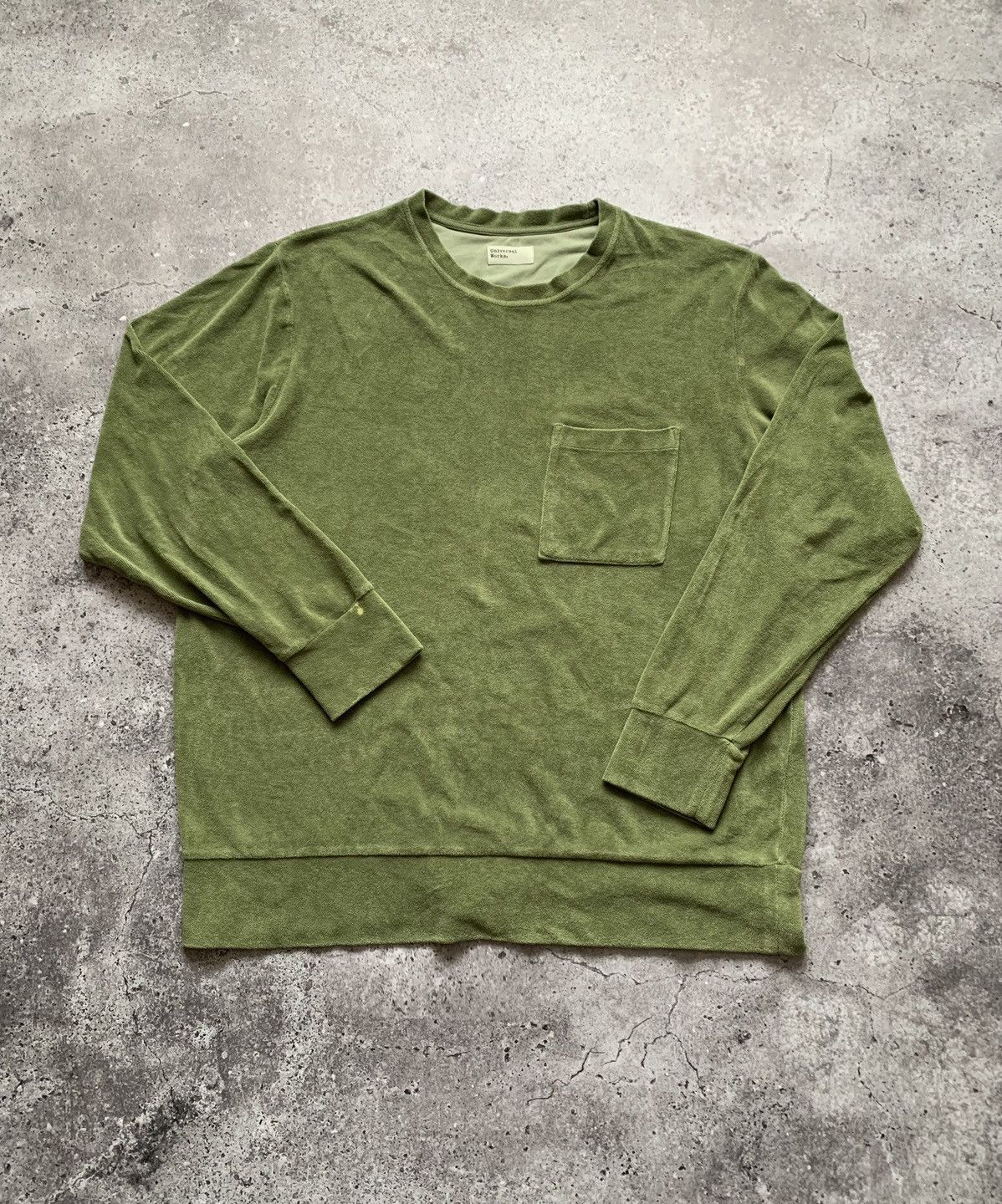 Universal Works 🔥UNIVERSAL WOKS LONG SLEEVE SWEATSHIRT Size US XL / EU 56 / 4 - 1 Thumbnail