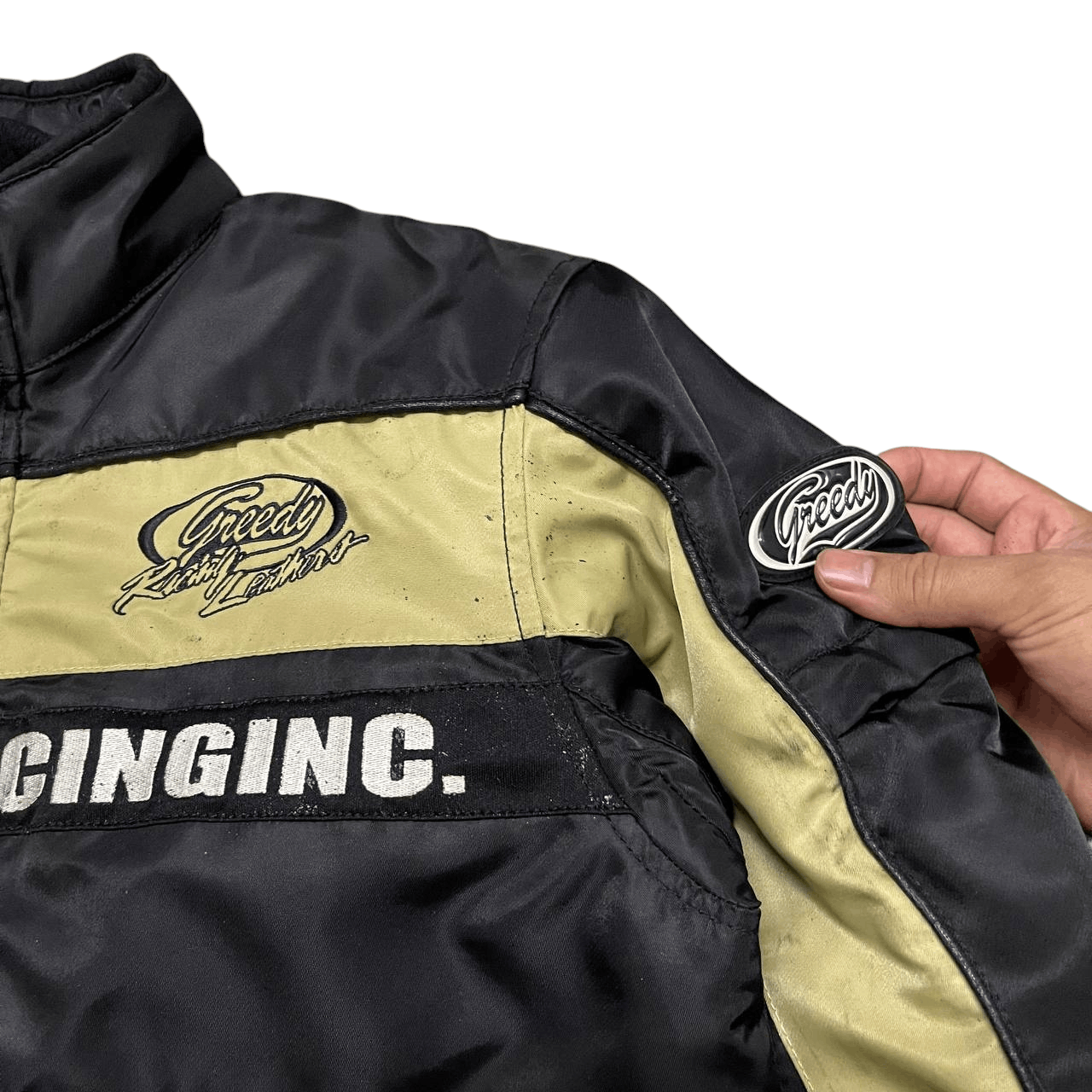 Greedy Genius Vintage Greedy Motorcycle Racing Jacket Size US S / EU 44-46 / 1 - 6 Thumbnail