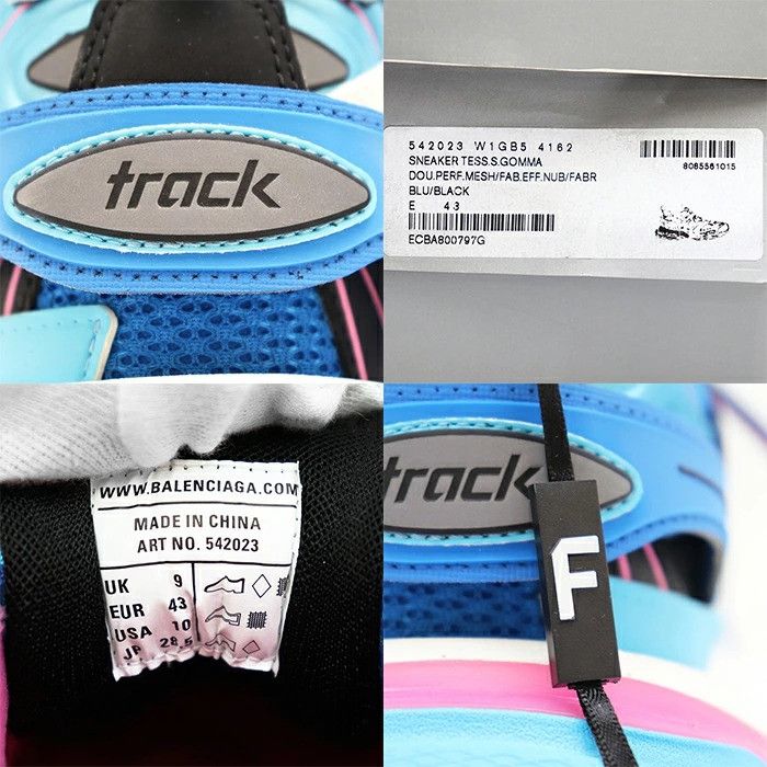 Balenciaga 10.5 BALENCIAGA Track Trainer Sneakers runner shoes Size US 10.5 / EU 43-44 - 4 Thumbnail