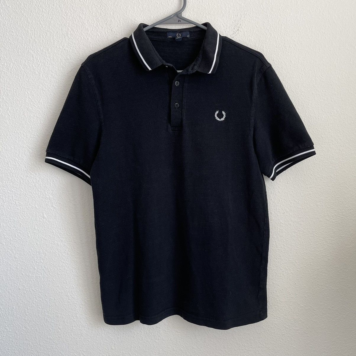 Fred Perry Fred Perry Short Sleeve Contrast Cuff Polo Shirt Size US M / EU 48-50 / 2 - 2 Thumbnail