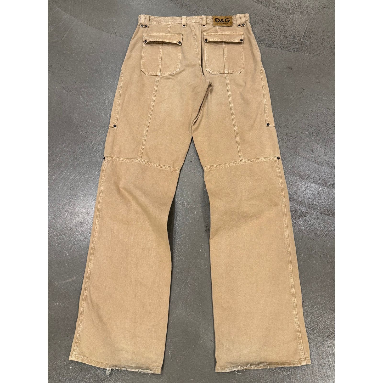 Dolce & Gabbana S/S2003 Dolce & Gabbana paneled pants Size US 36 / EU 52 - 2 Thumbnail