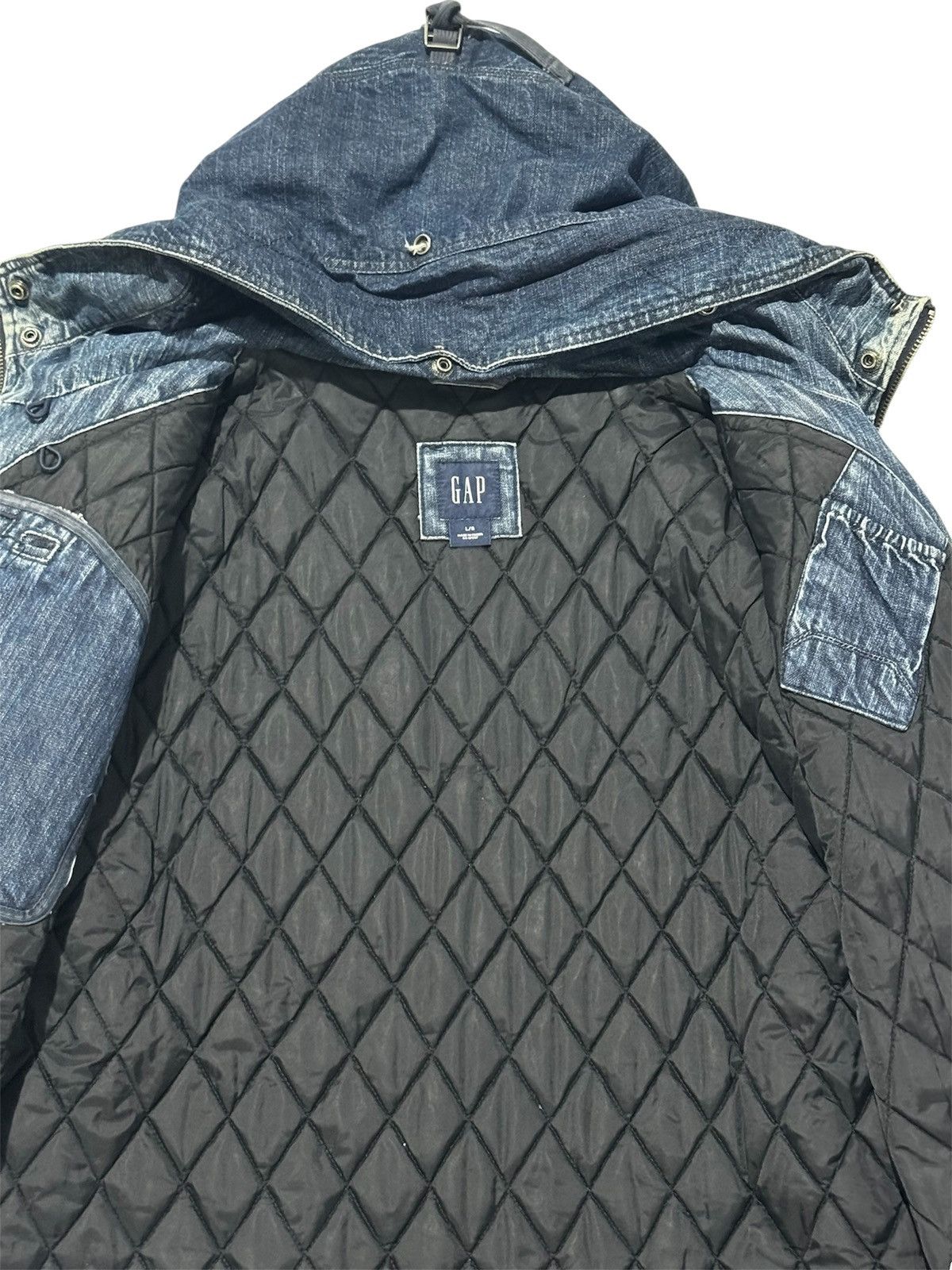 Gap GAP 2003s Denim N-3B Jacket Size US L / EU 52-54 / 3 - 10 Thumbnail