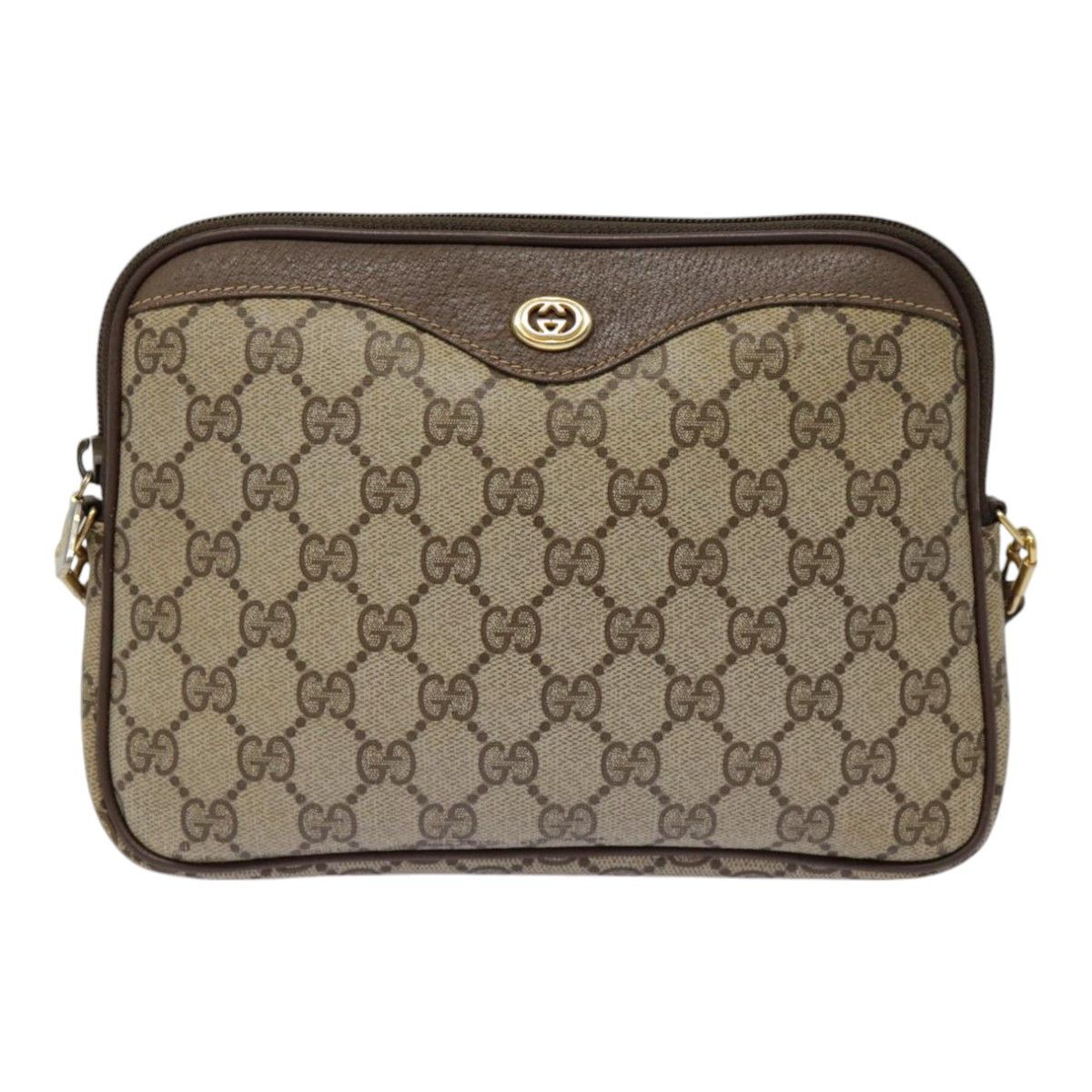 Gucci Gg Canvas Beige Canvas Shoulder Bag (Pre-Owned) Size ONE SIZE - 1 Thumbnail