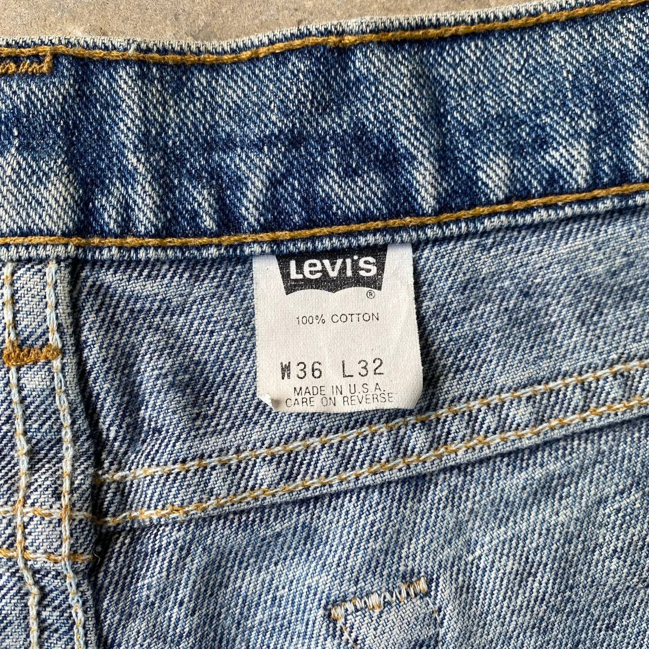 Levi's Vintage Clothing VINTAGE 1993 LEVIS 550 DIRTY MUDWASH GRUNGE JEAN USA W35X31" Size US 35 - 17 Thumbnail