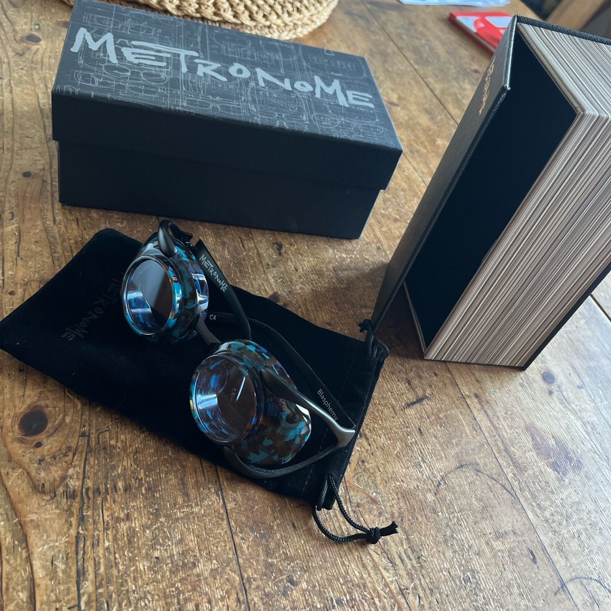 Japanese Brand Metronome Resonance Metal Sunglasses Size ONE SIZE - 2 Thumbnail