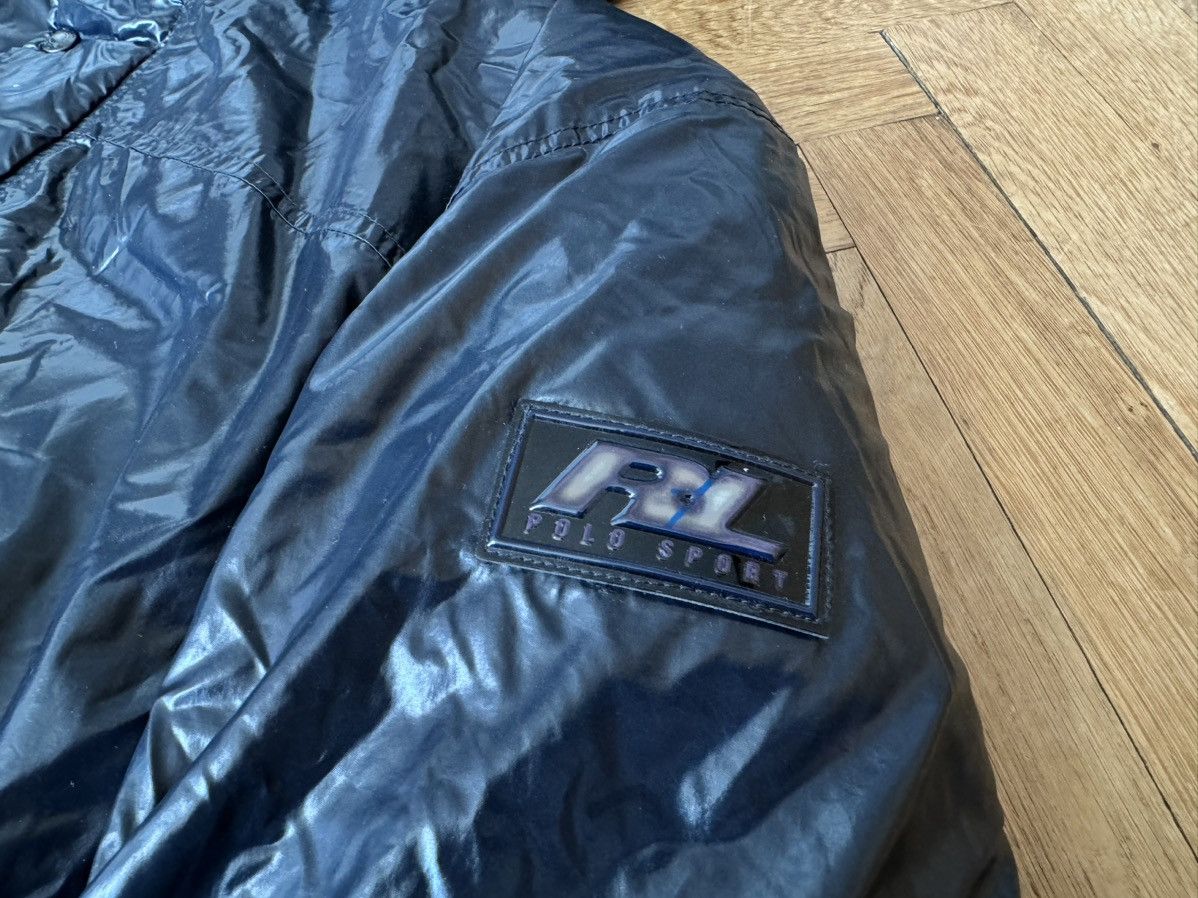 Ralph Lauren × Ralph Lauren Sport 90’s Ralph Lauren Polo Sport Black Shiny Puffer Jacket M Size US M / EU 48-50 / 2 - 4 Thumbnail